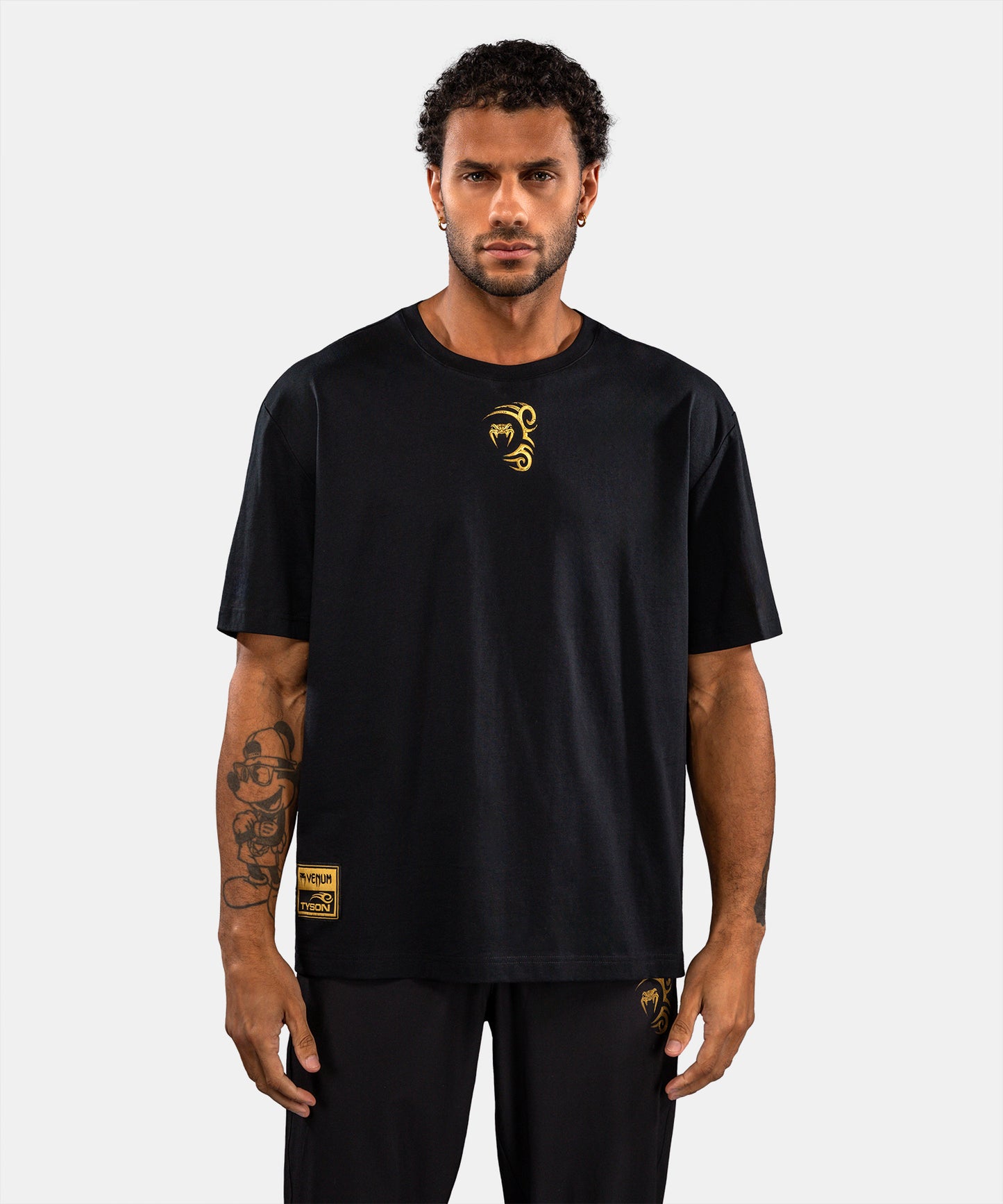 Venum x Mike Tyson Tiger Camiseta Tiger - Negro/Oro