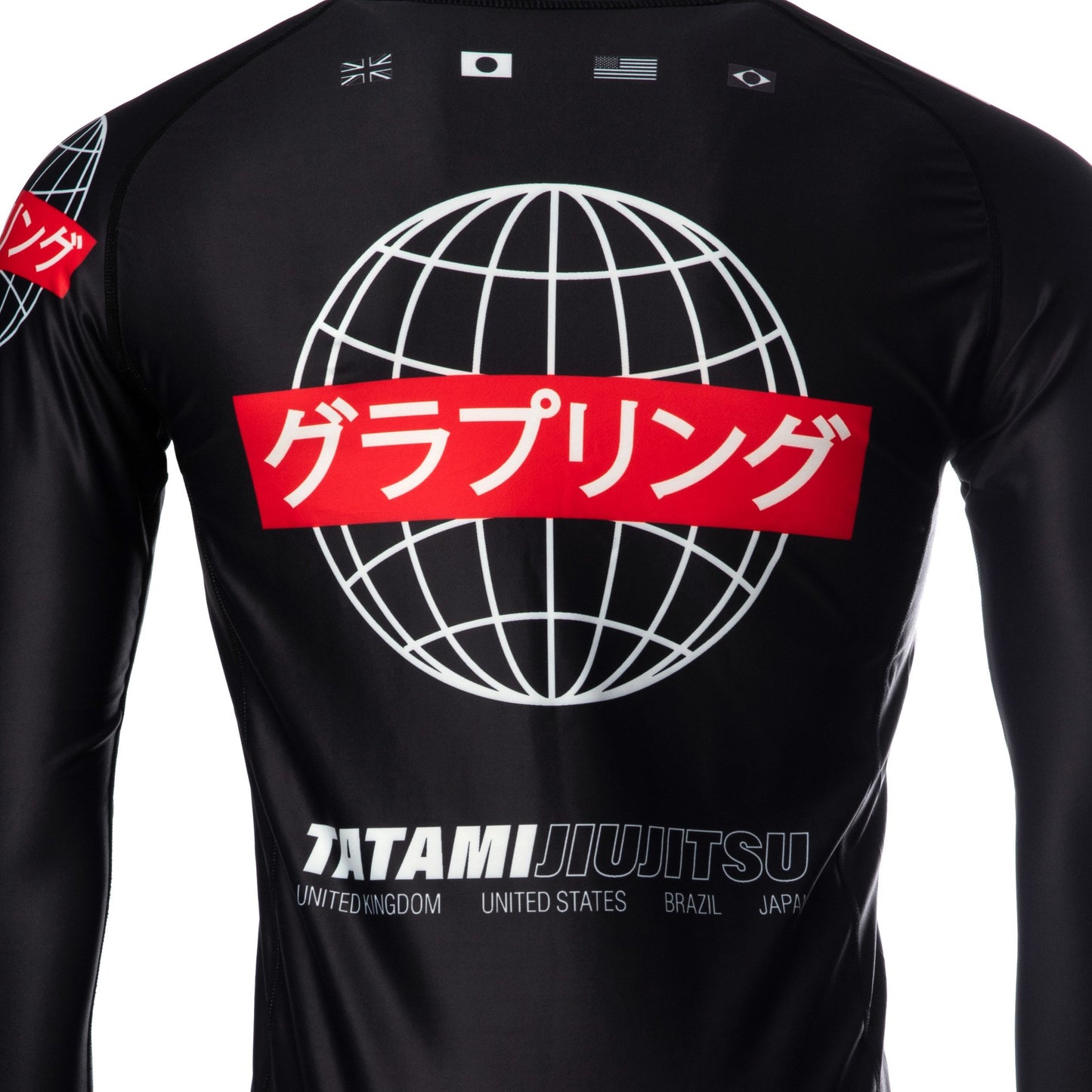 Tatami Fightwear Global Long Sleeve Compression T-shirt - Black