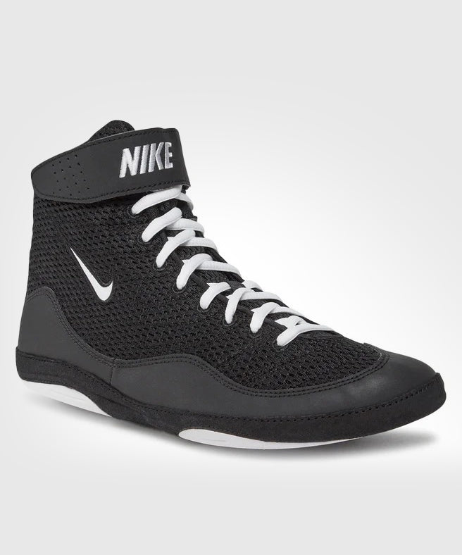 Nike Inflict 3 Wrestling Shoes - Black/White
