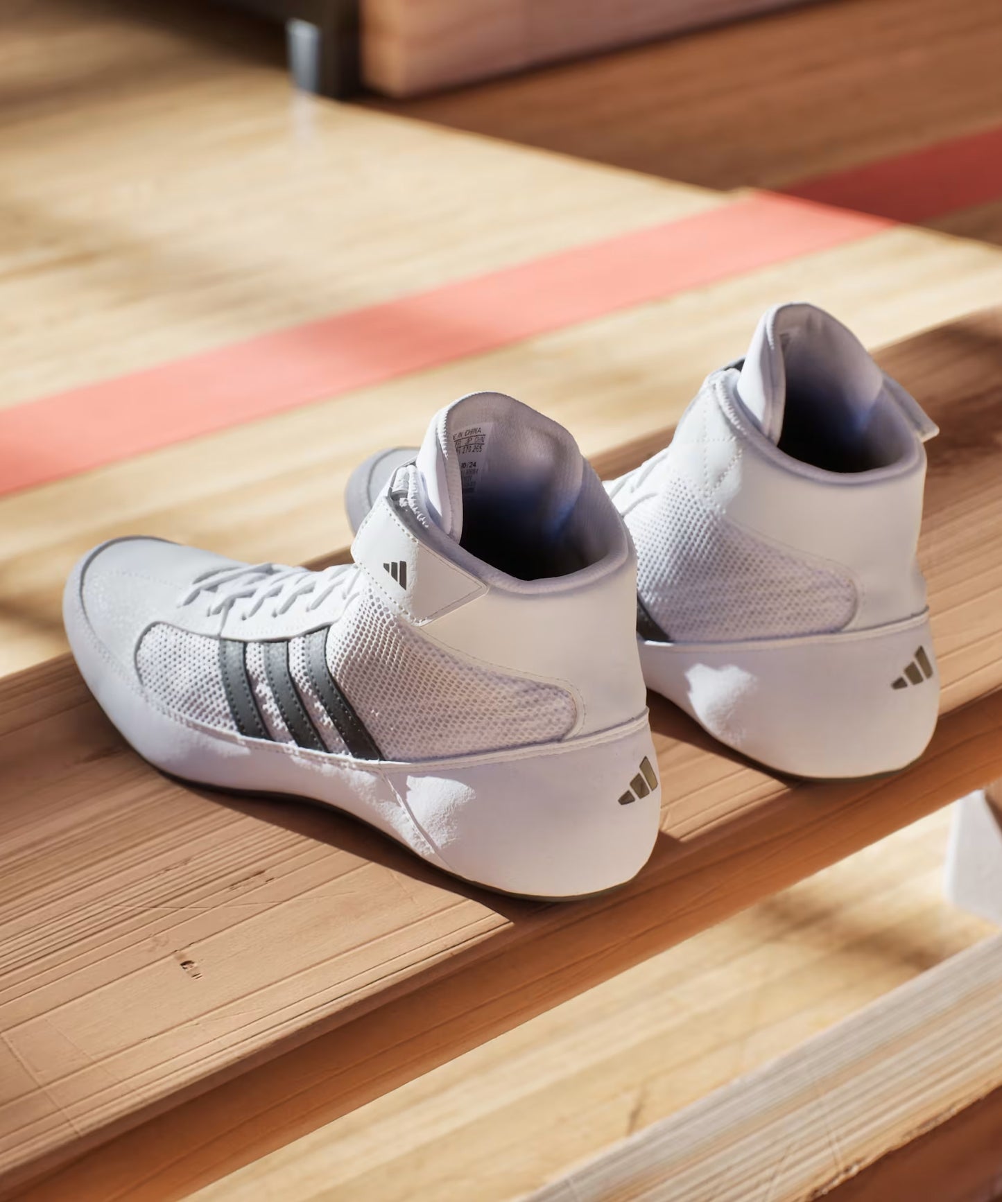 Adidas Havoc Wrestling Shoes - White/Black