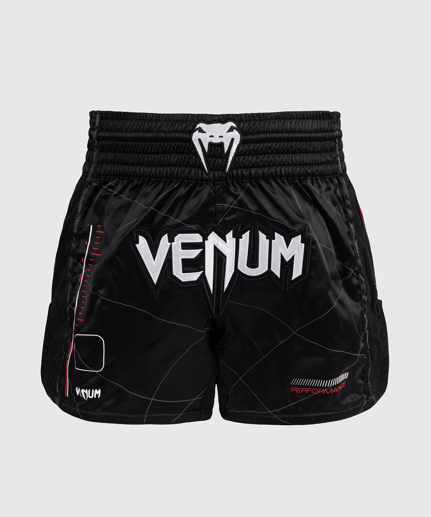 Muay Thai shorts Venum Tactical XT- Black/Fire Red