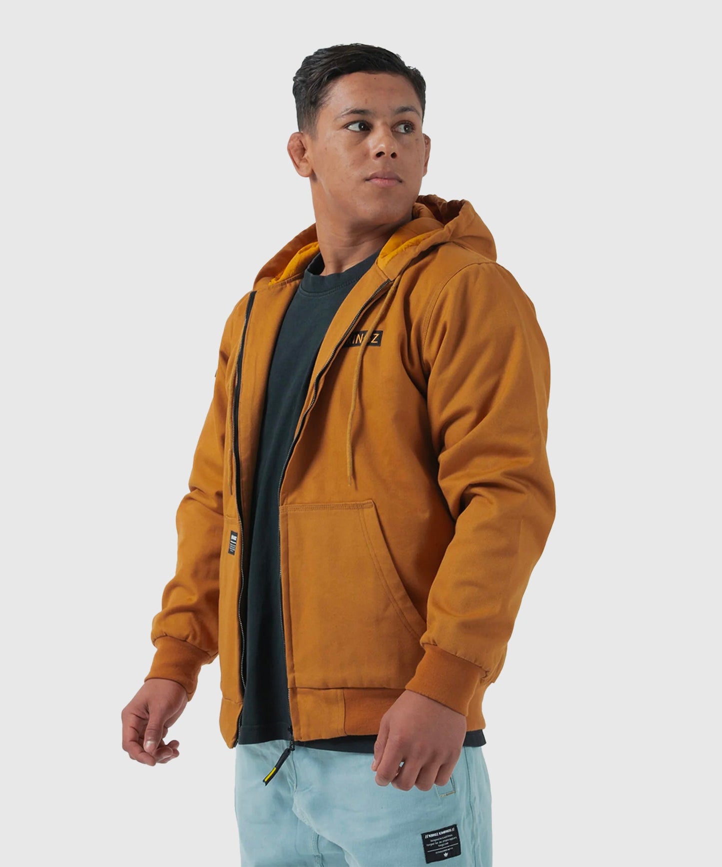 Veste Canvas Kingz - Marron