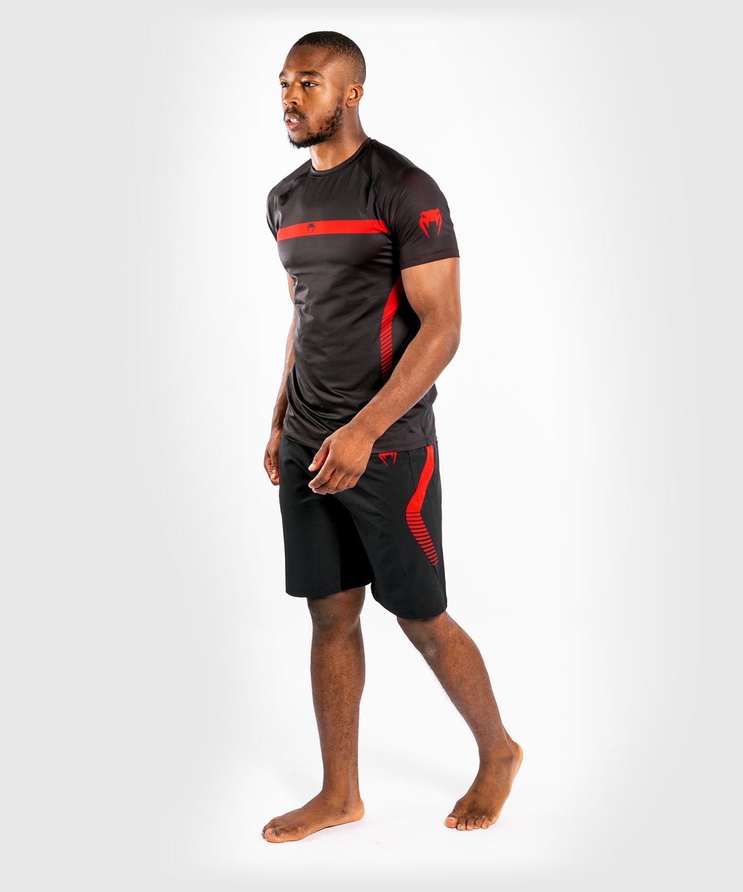 Venum NoGi 3.0 Dry Tech T-Shirt - Schwarz/Rot
