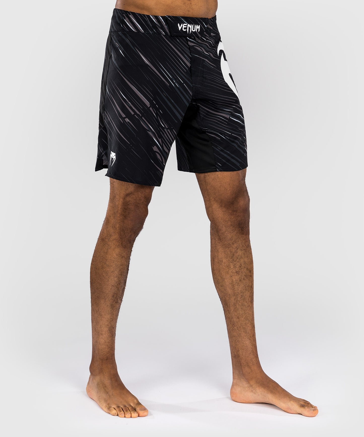 Short de Combat Venum Rapid Light - Noir/Gris Tempête