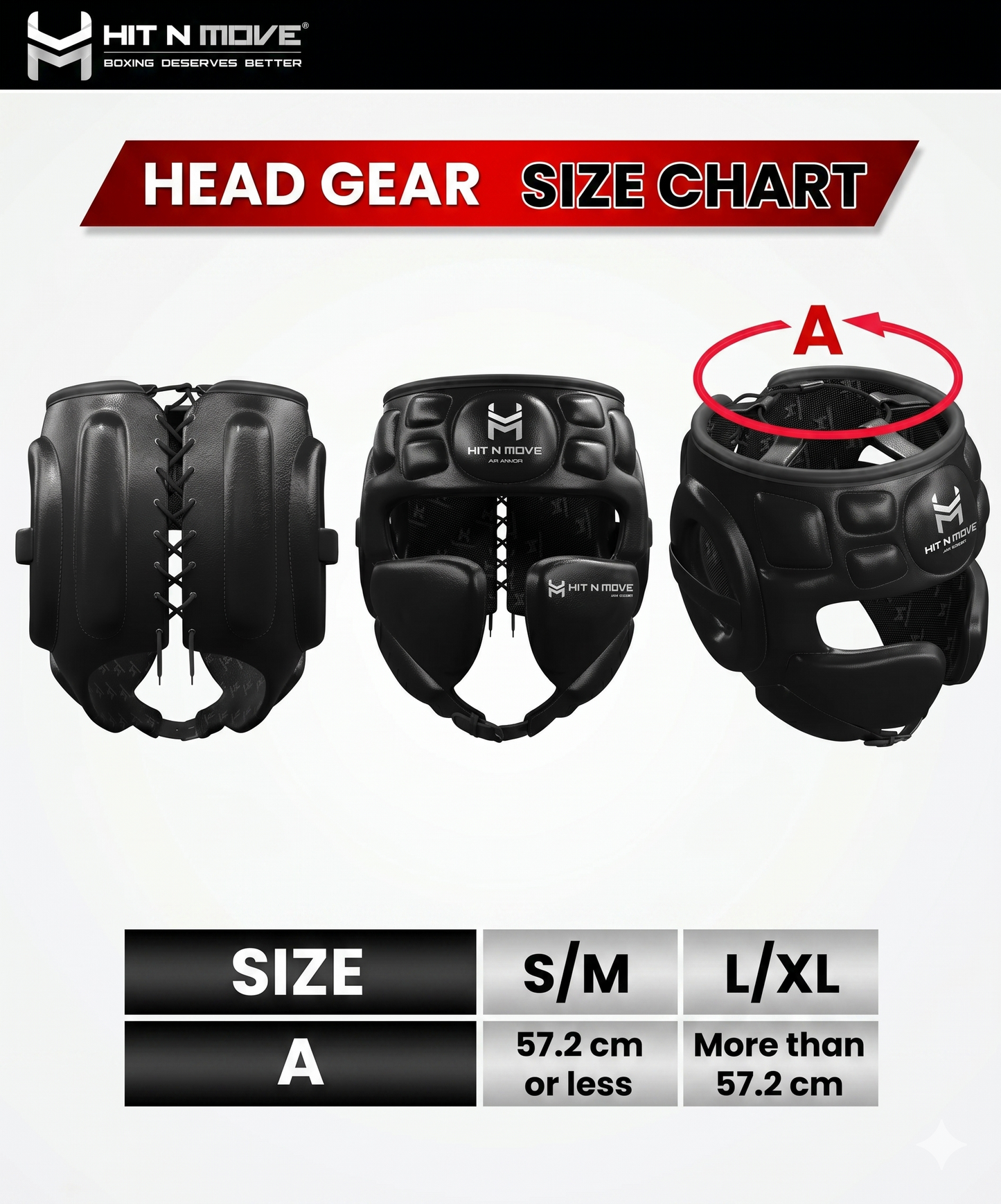 Casque de Boxe Avec Barre Hit N Move - Noir