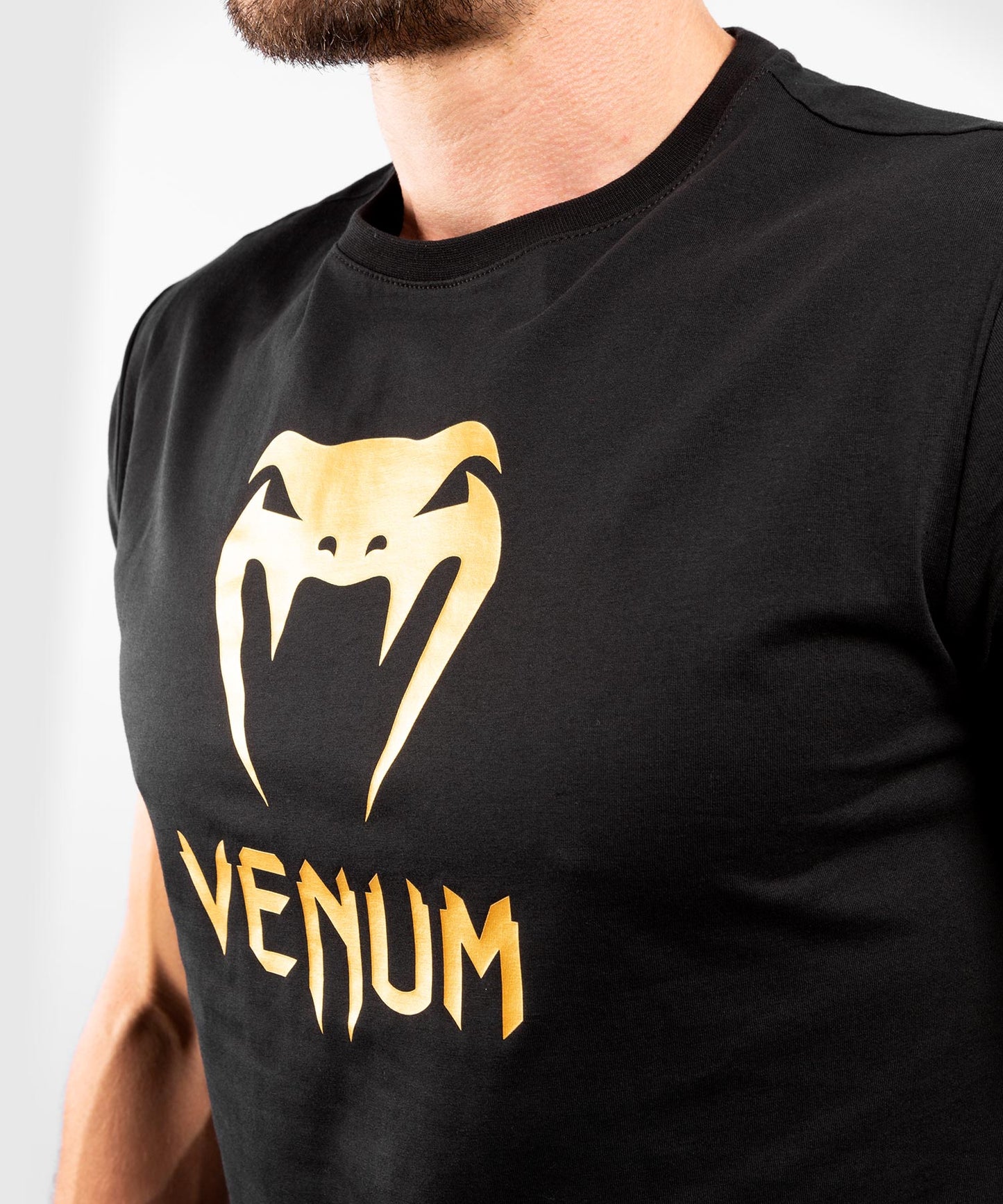 Venum Classic T-shirt - Black/Gold