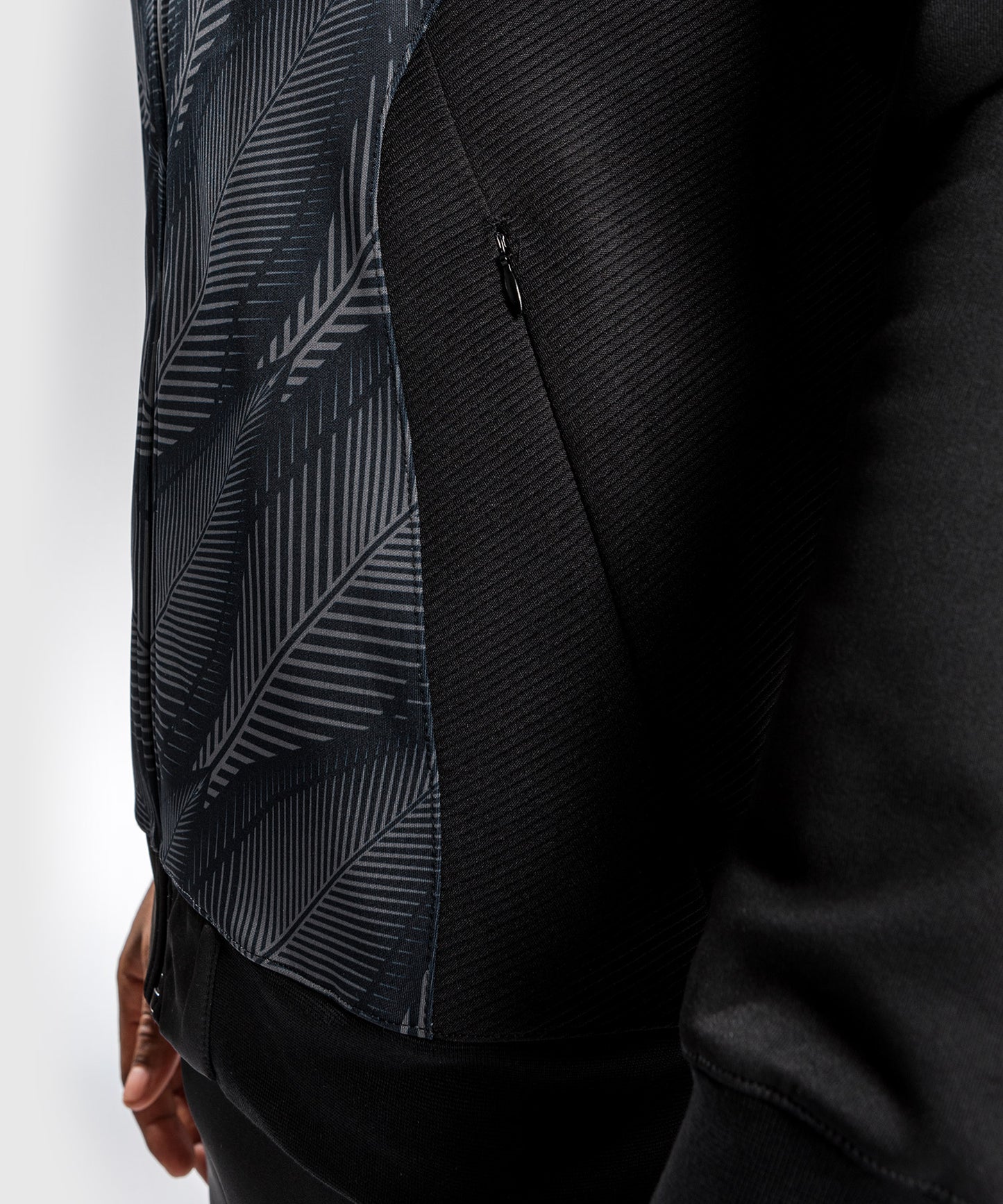 Venum Phantom Hoodie mit Reißverschluss - Schwarz/Rot