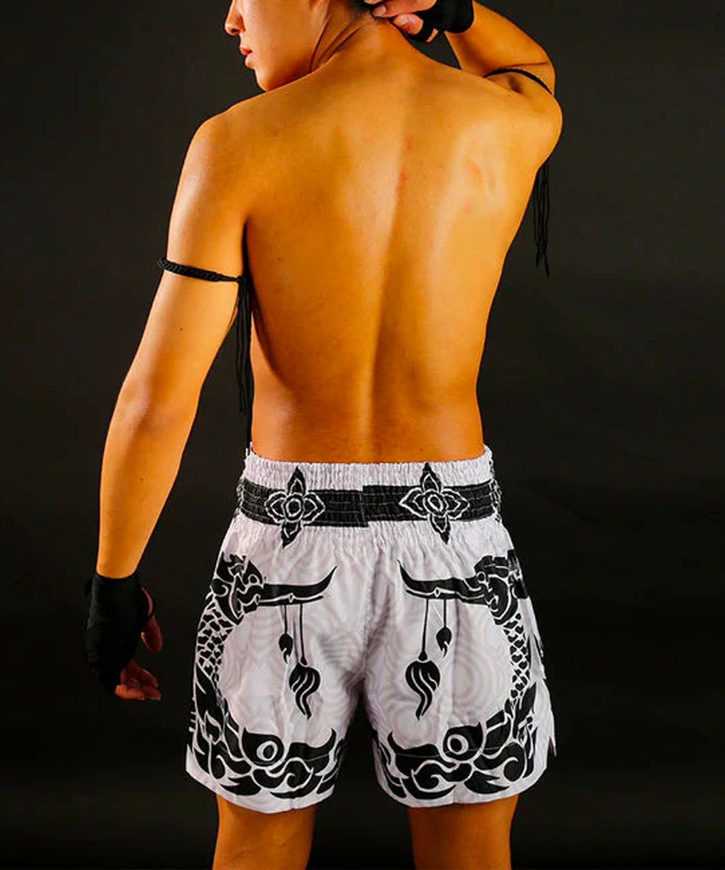 Short Muay Thai Tuff The Great Hongsa - Blanc