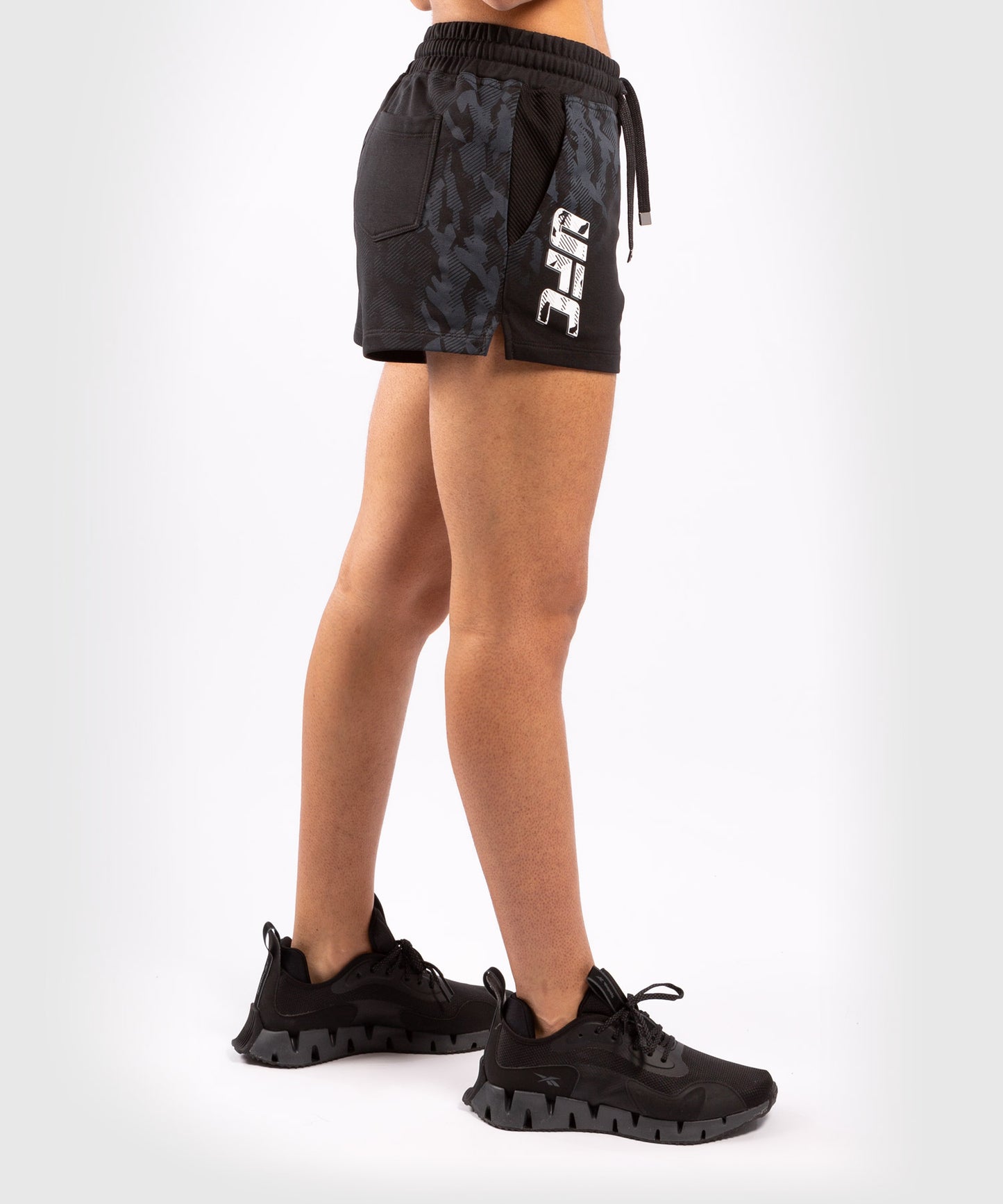Short de Sport en Coton Femme UFC Venum Authentic Fight Week - Noir