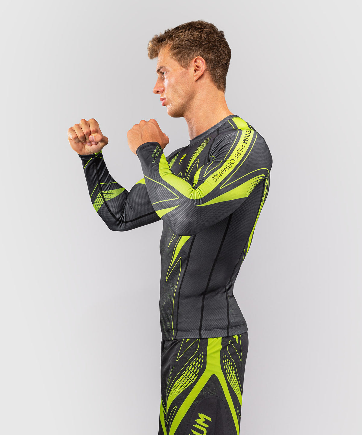 Venum Amazonia Reborn Maglia a compressione a maniche lunghe - Nero/Verde
