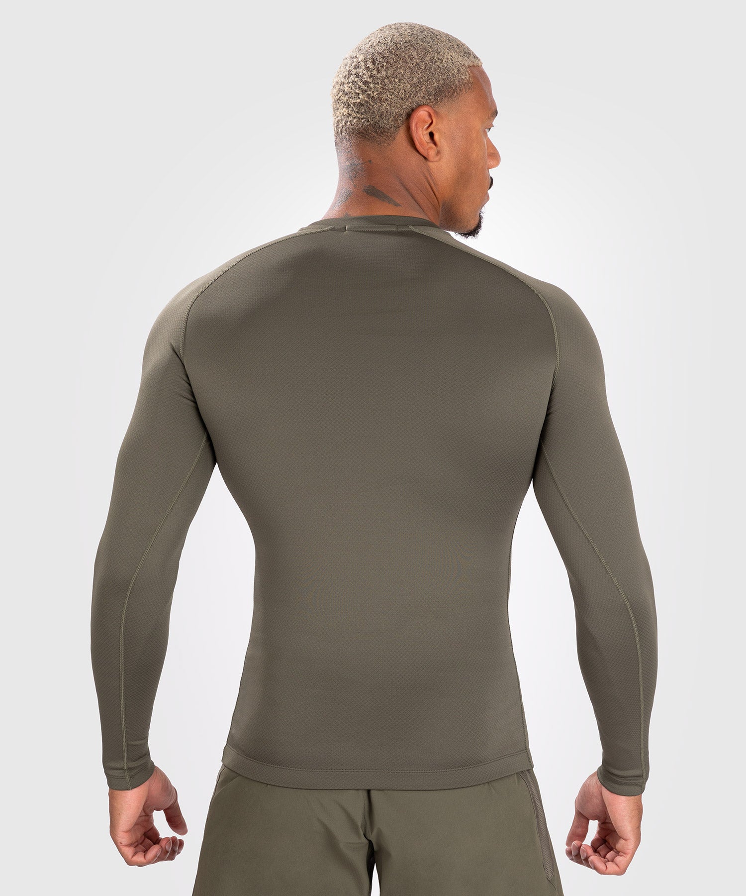 Venum Contender Herren Langärmeliger Rashguard - Khaki – Dragon Bleu