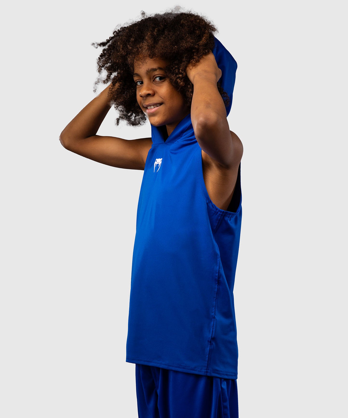 Sweat à capuche sans manches Dry Tech pour Enfants Venum Elite - Bleu Royal