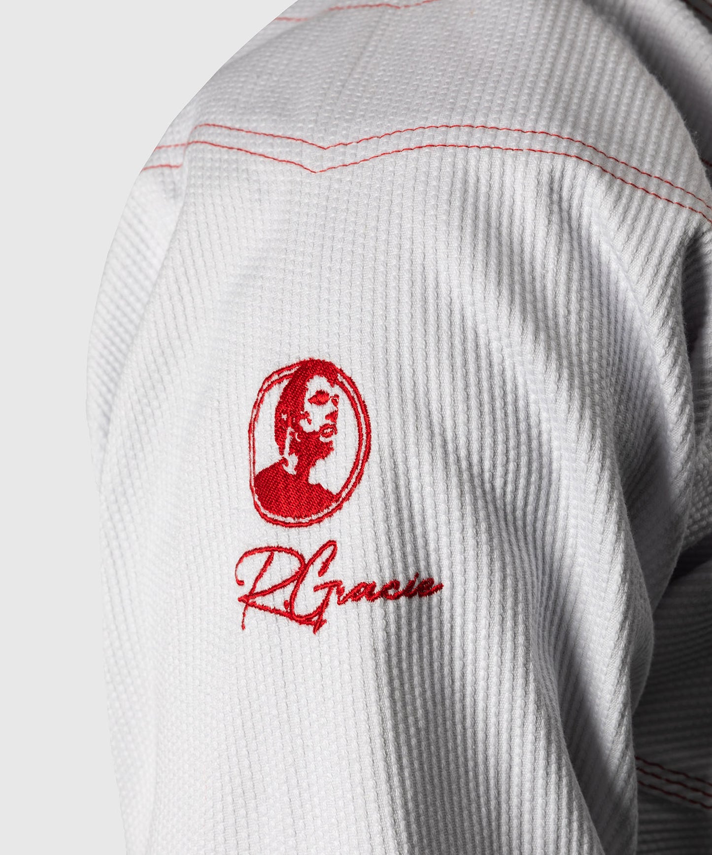 Venum x Roger Gracie Signature Kimono de BJJ - Blanco/Rojo