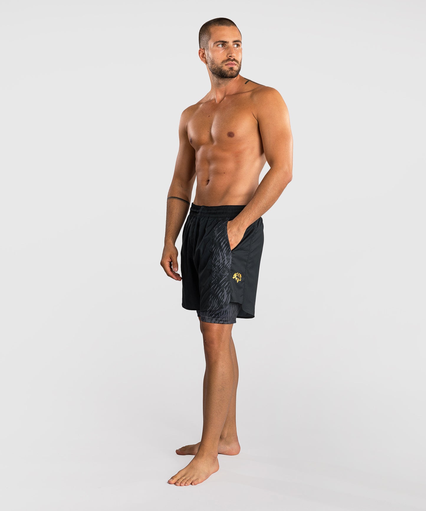Venum x Chimaev Trainingsshorts - Schwarz/Grau