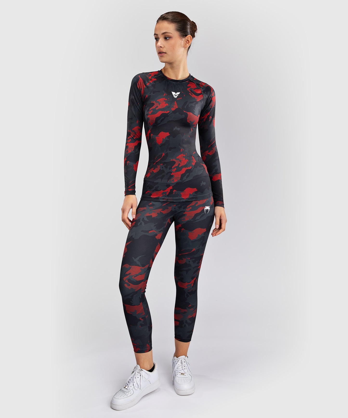Venum x Sophia Rose Women's Rashguard - Urban Red Camo
