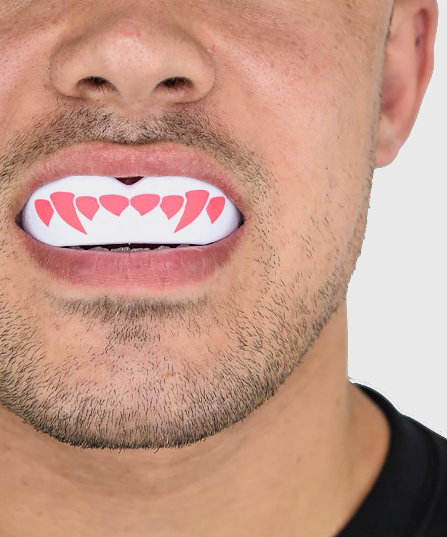 Protège-dents Safejawz Fangz - Adulte - Blanc/Rose