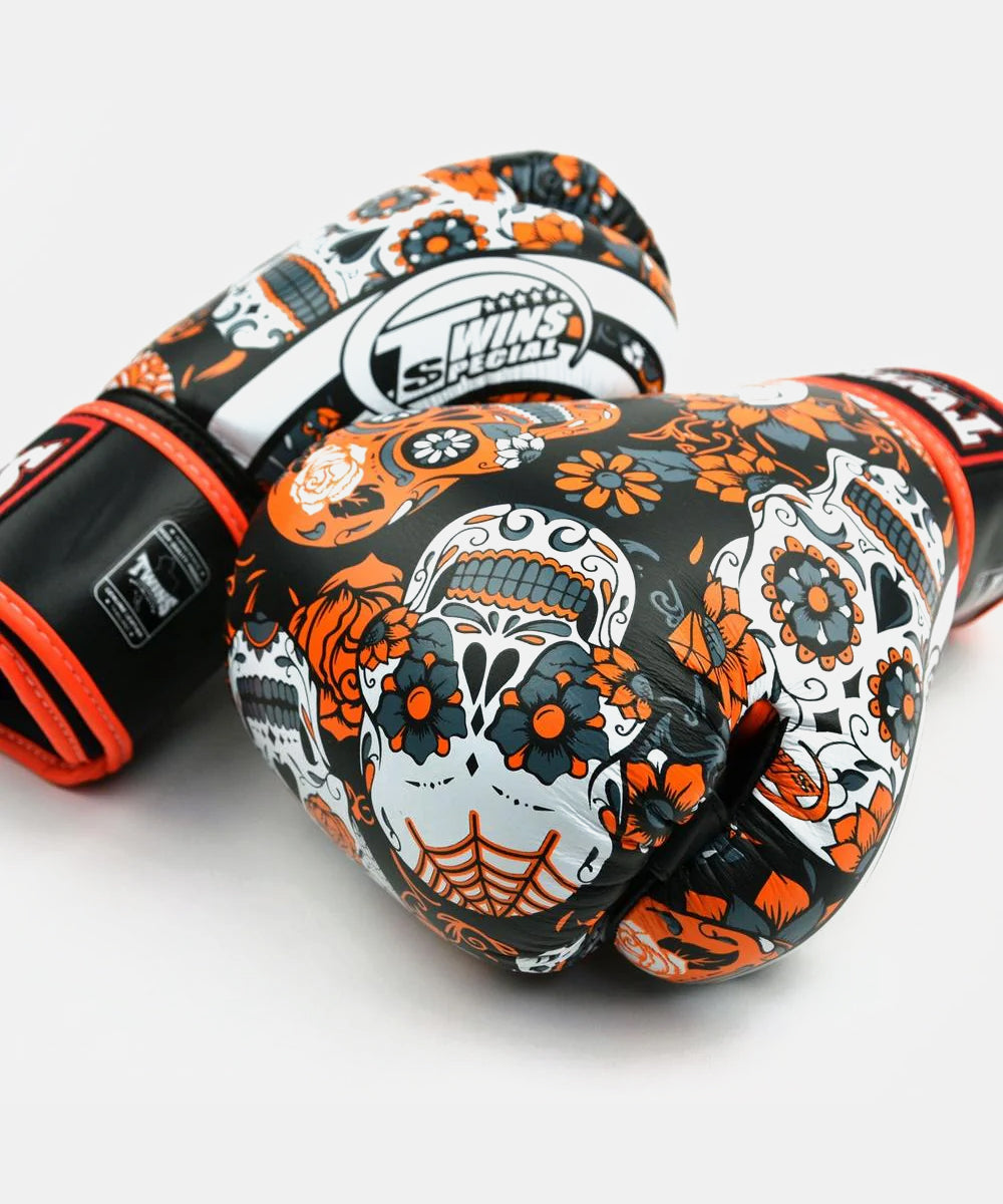 Twins Special Fantasy 4 Skull Guantoni da Boxe - Arancione