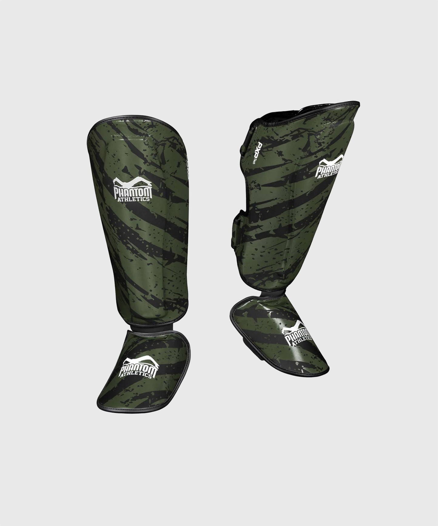 Phantom Athletics Camo Tiger Espinilleras - Verde