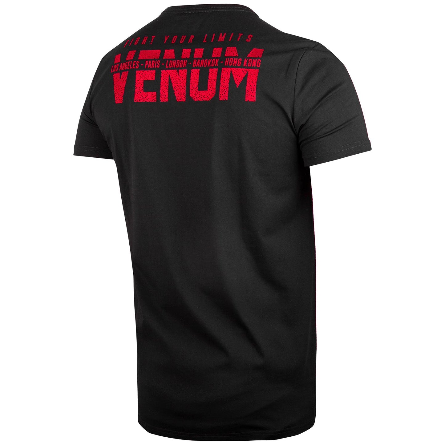 Venum Signature T-shirt - Short sleeve - Black/Red