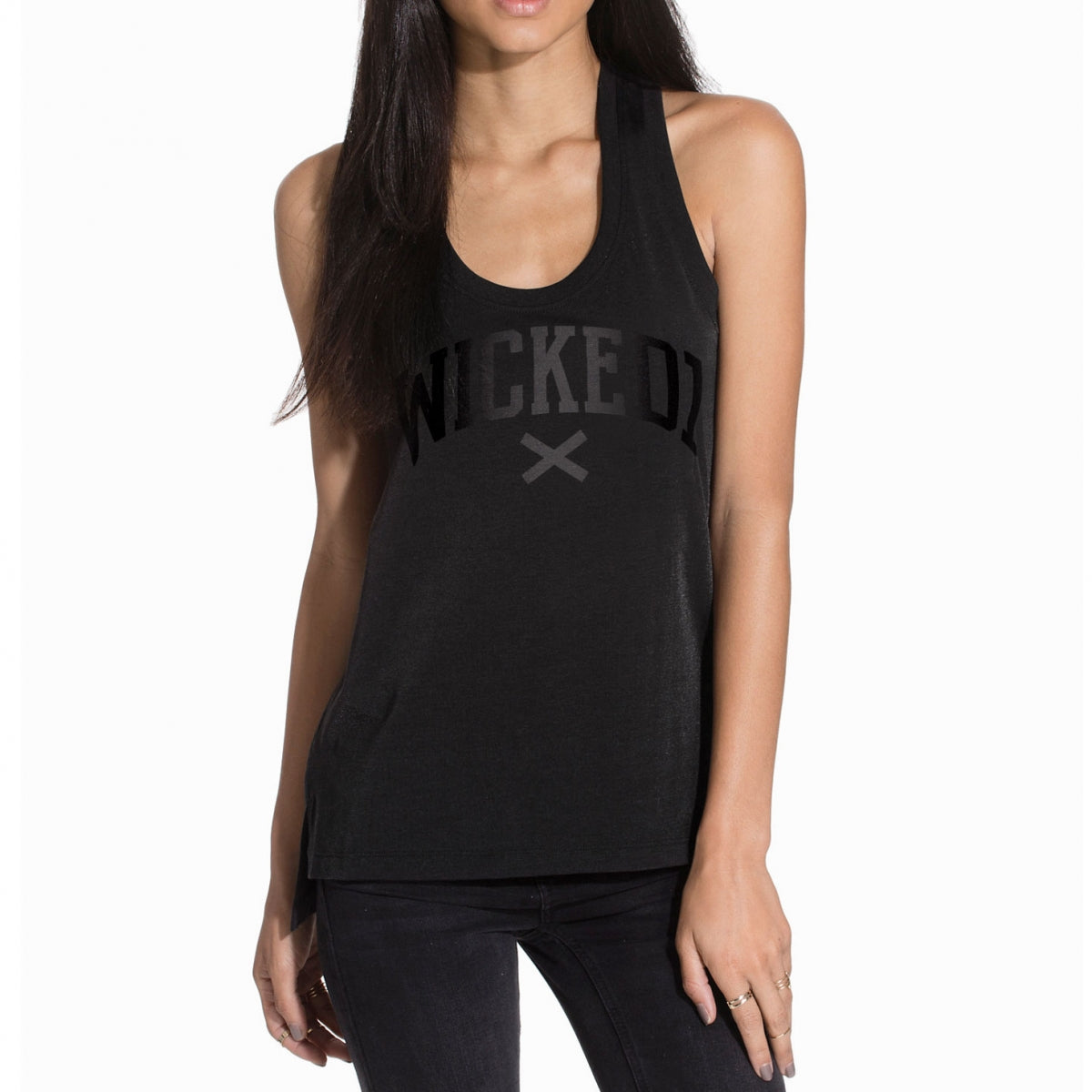 Wicked One Wake tank top - Black - for women