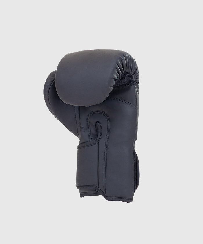 Metal Boxe Starter Post Cutting Treats Guantes de Entrenamiento - Negro