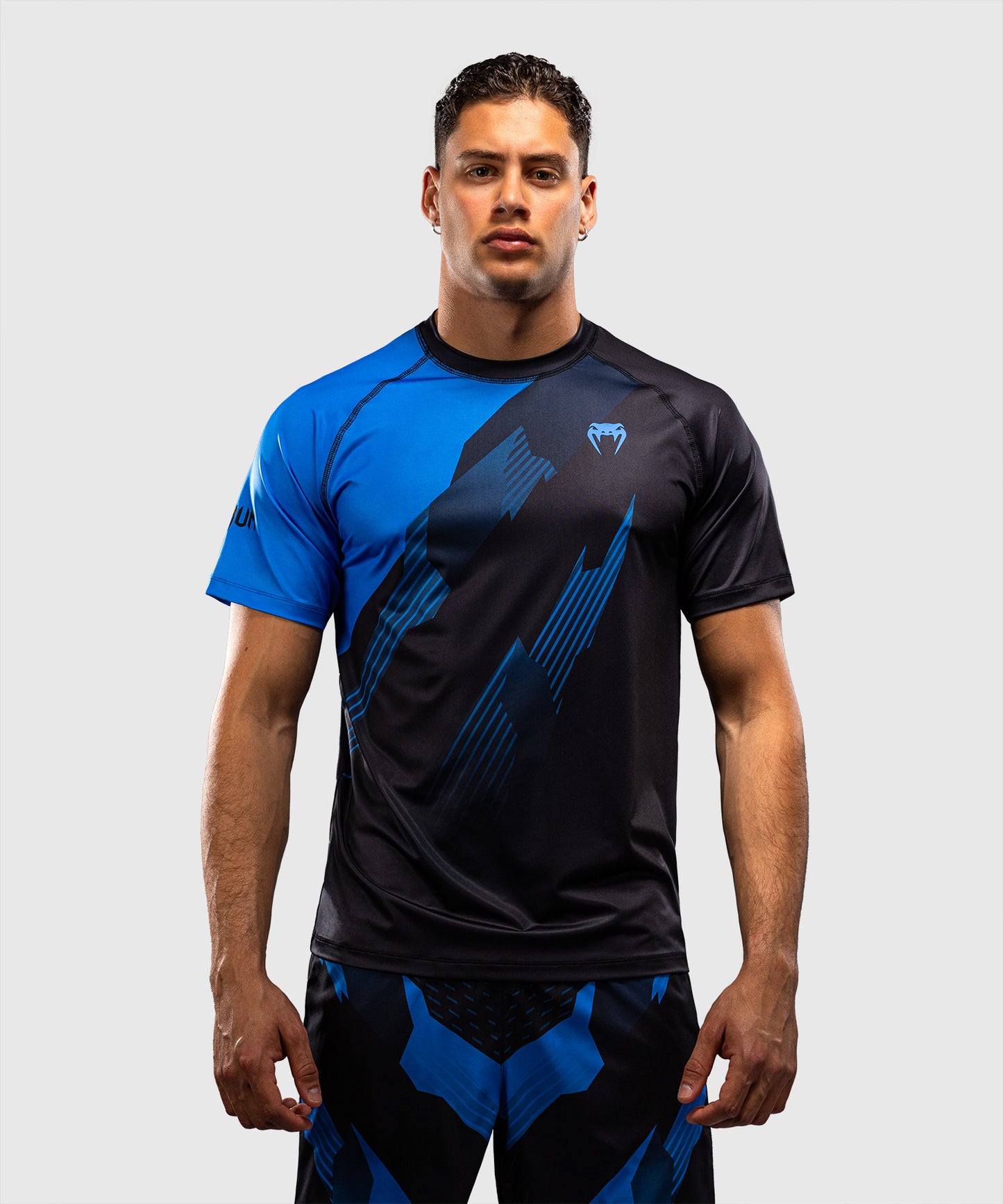 T-shirt Dry Tech Venum No-Gi 6.0 - Noir/Bleu