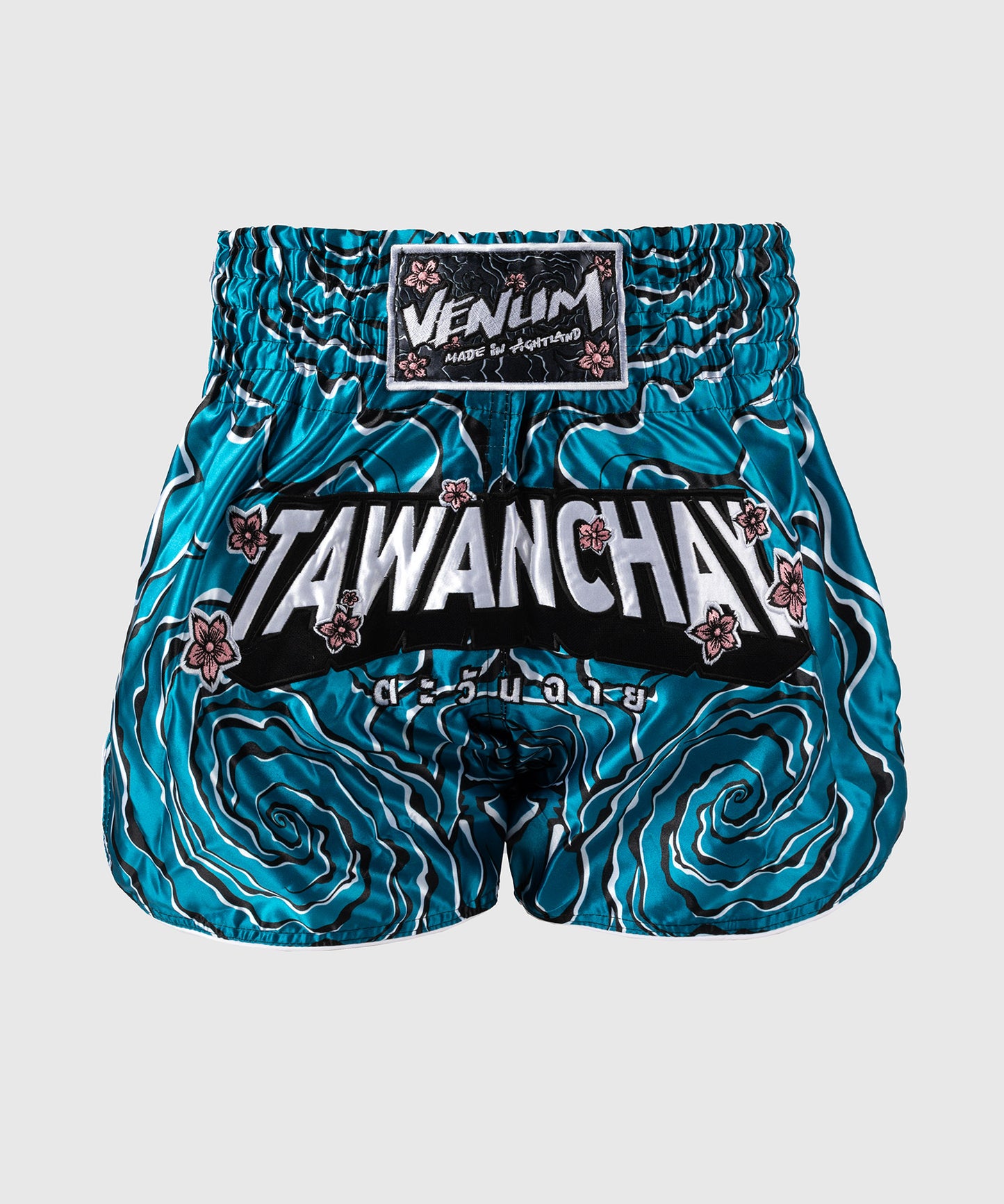 Short de Muay Thaï Venum x Tawanchay – Bleu/Blanc