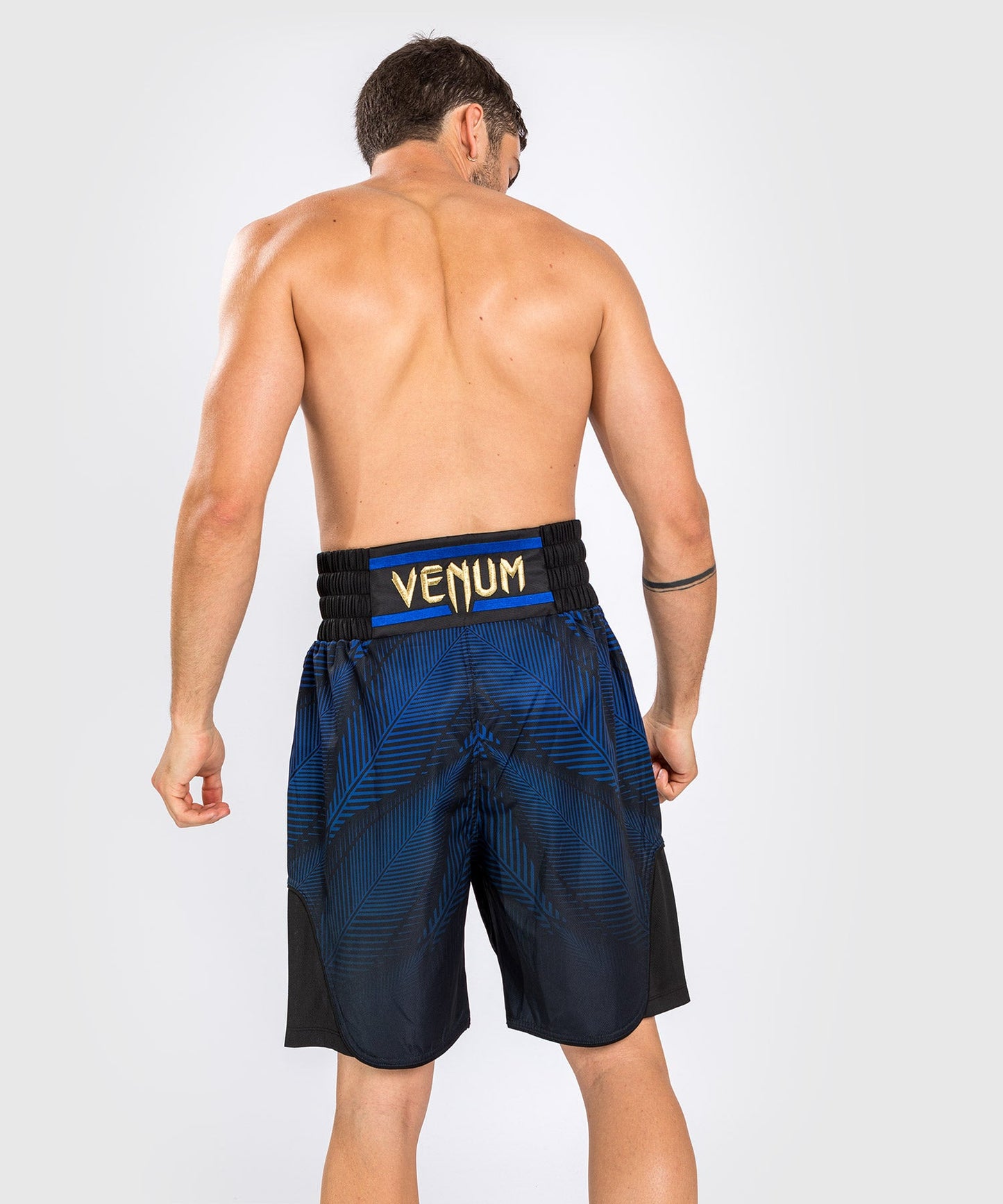 Short de Boxe Venum Phantom Loma - Noir/Bleu