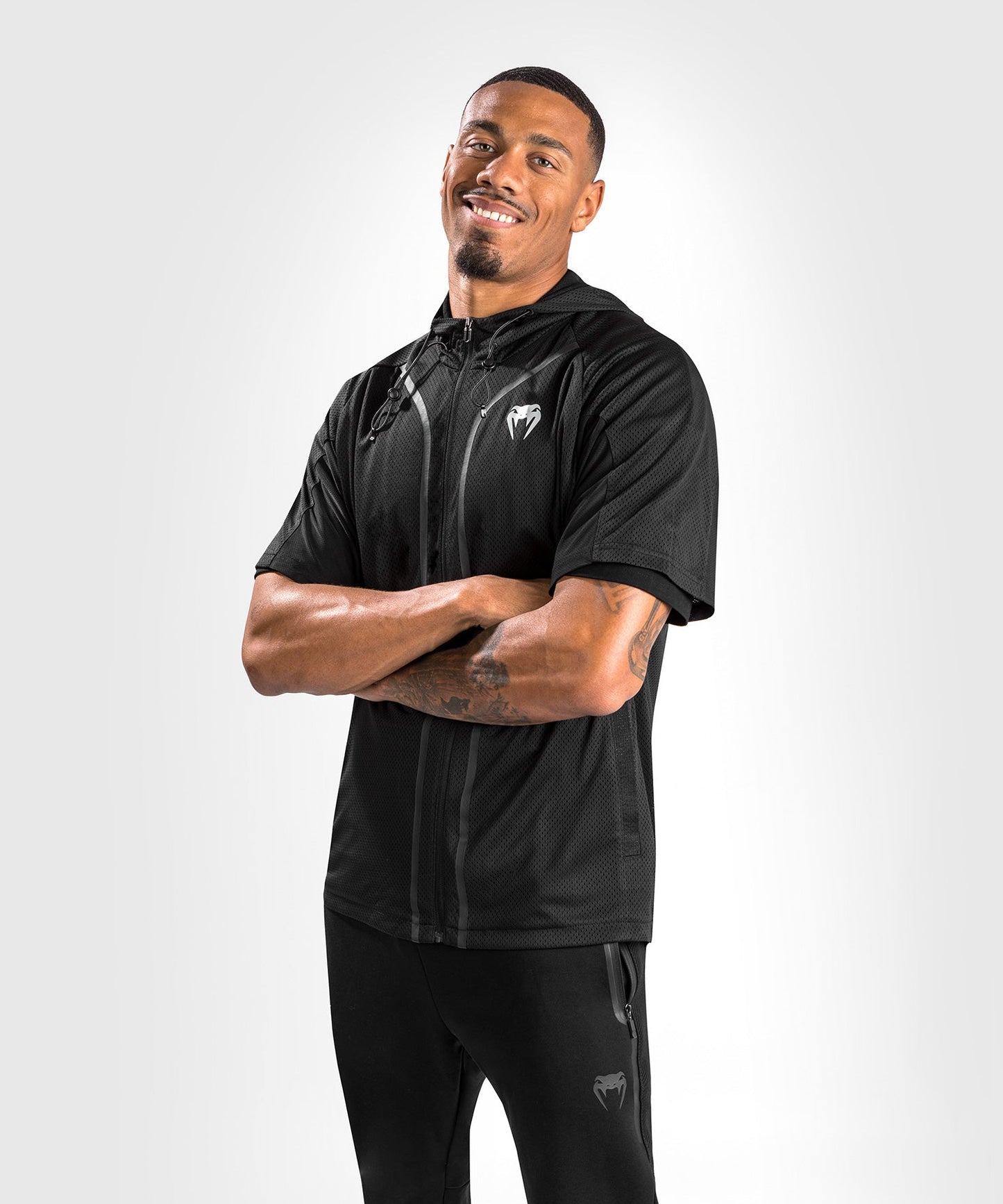Veste Dry Tech Venum Electron 3.0 - Manches Courtes - Noir