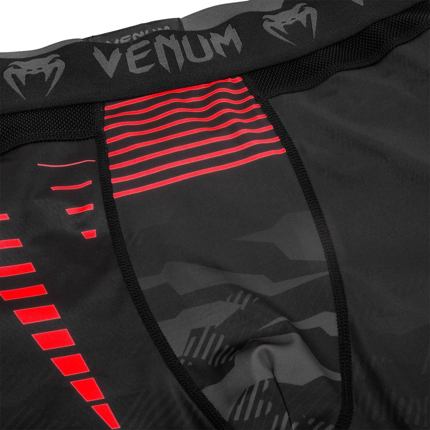 Venum Okinawa 2.0 Compression Pants - Black/Red