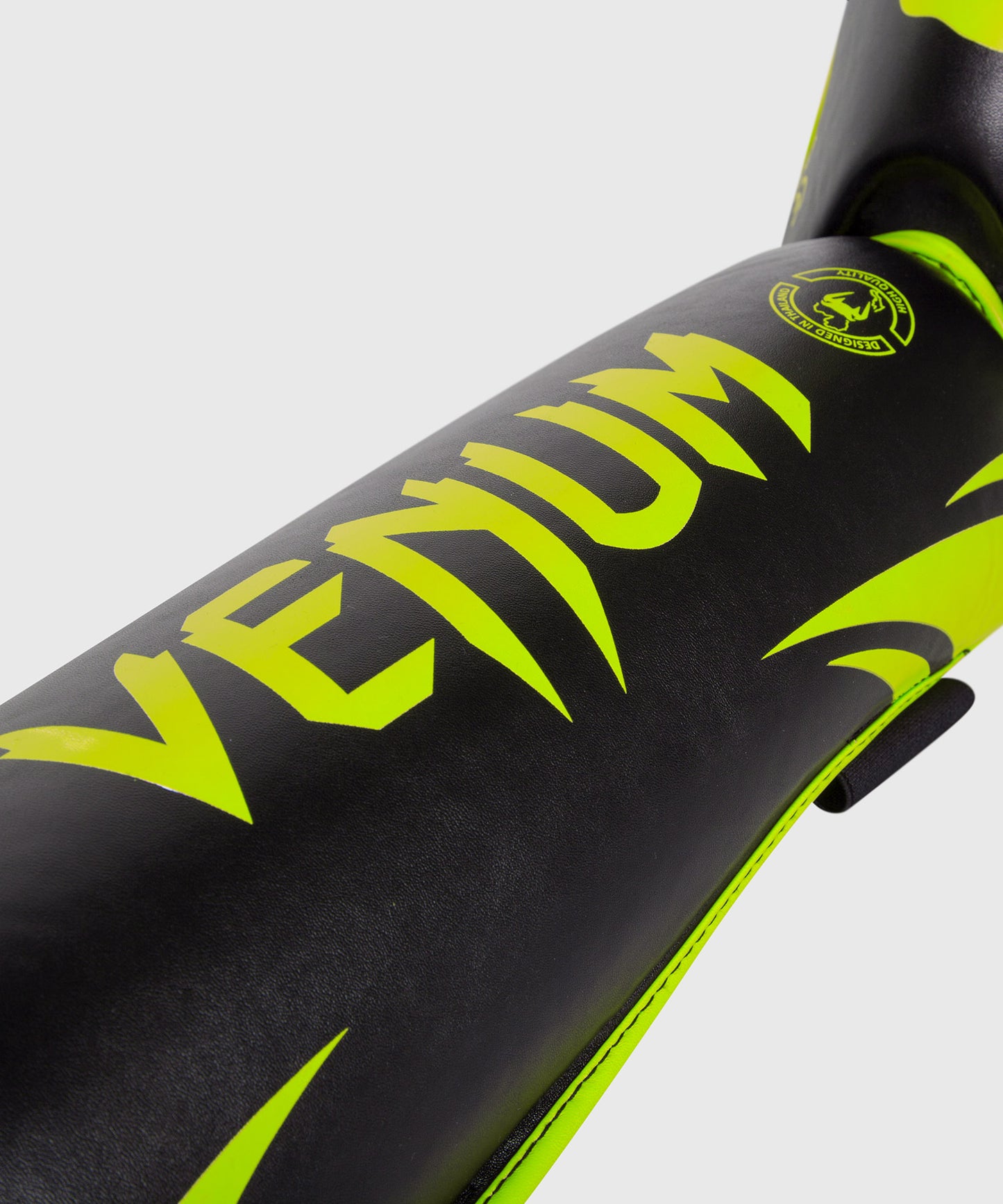 Venum Challenger Shin Guards - Black/Yellow