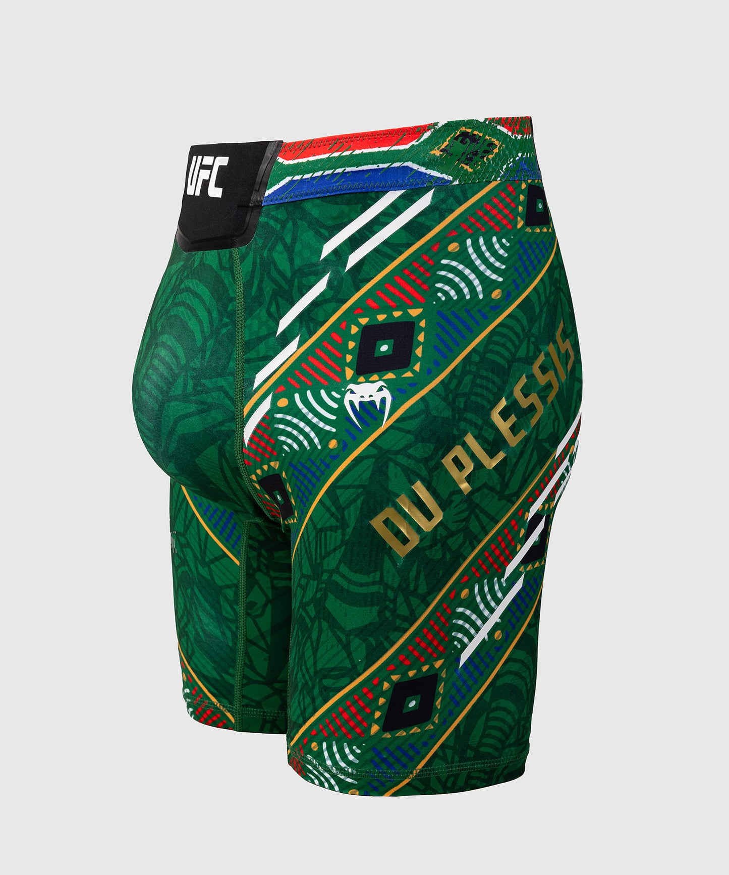Short de compression pour Hommes UFC Unrivaled by Venum Dricus Du Plessis - Vert