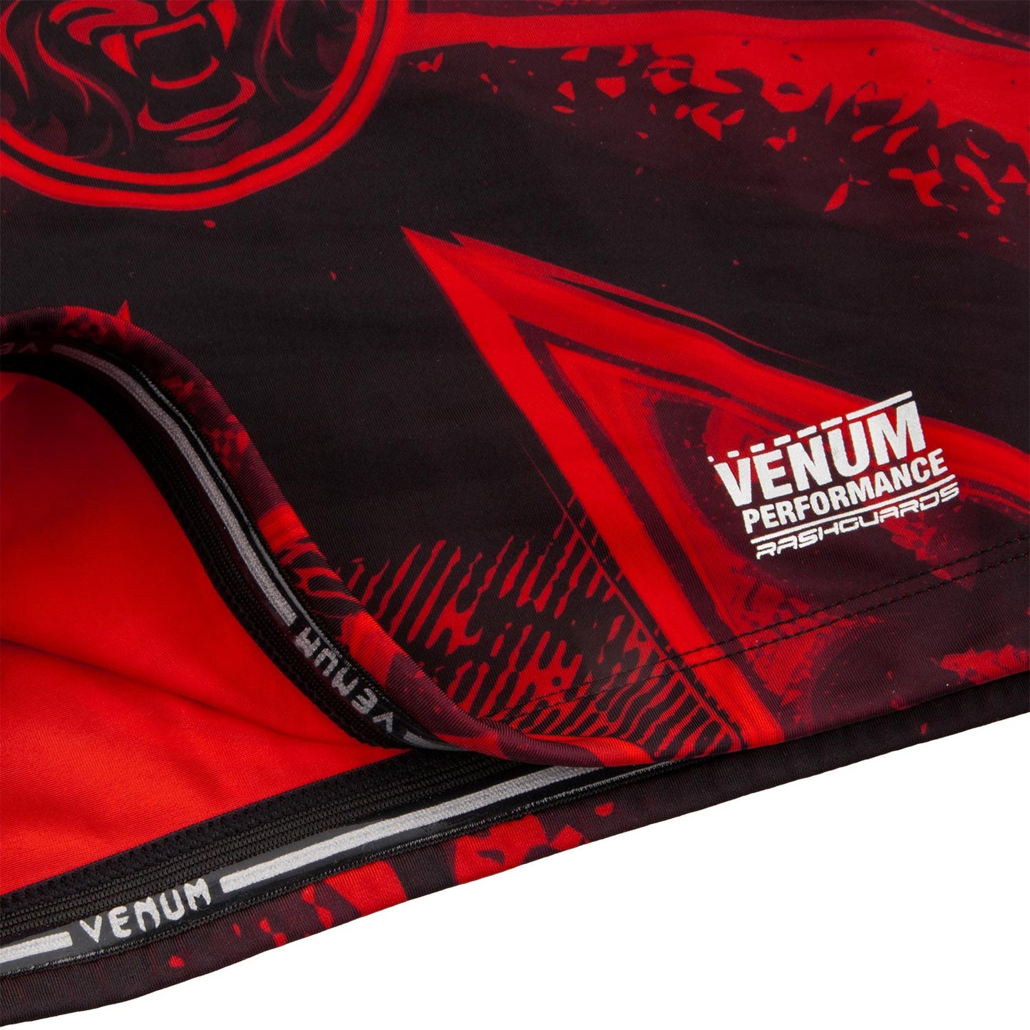 Rashguard Venum Gladiator 3.0 Red Devil - Manches longues