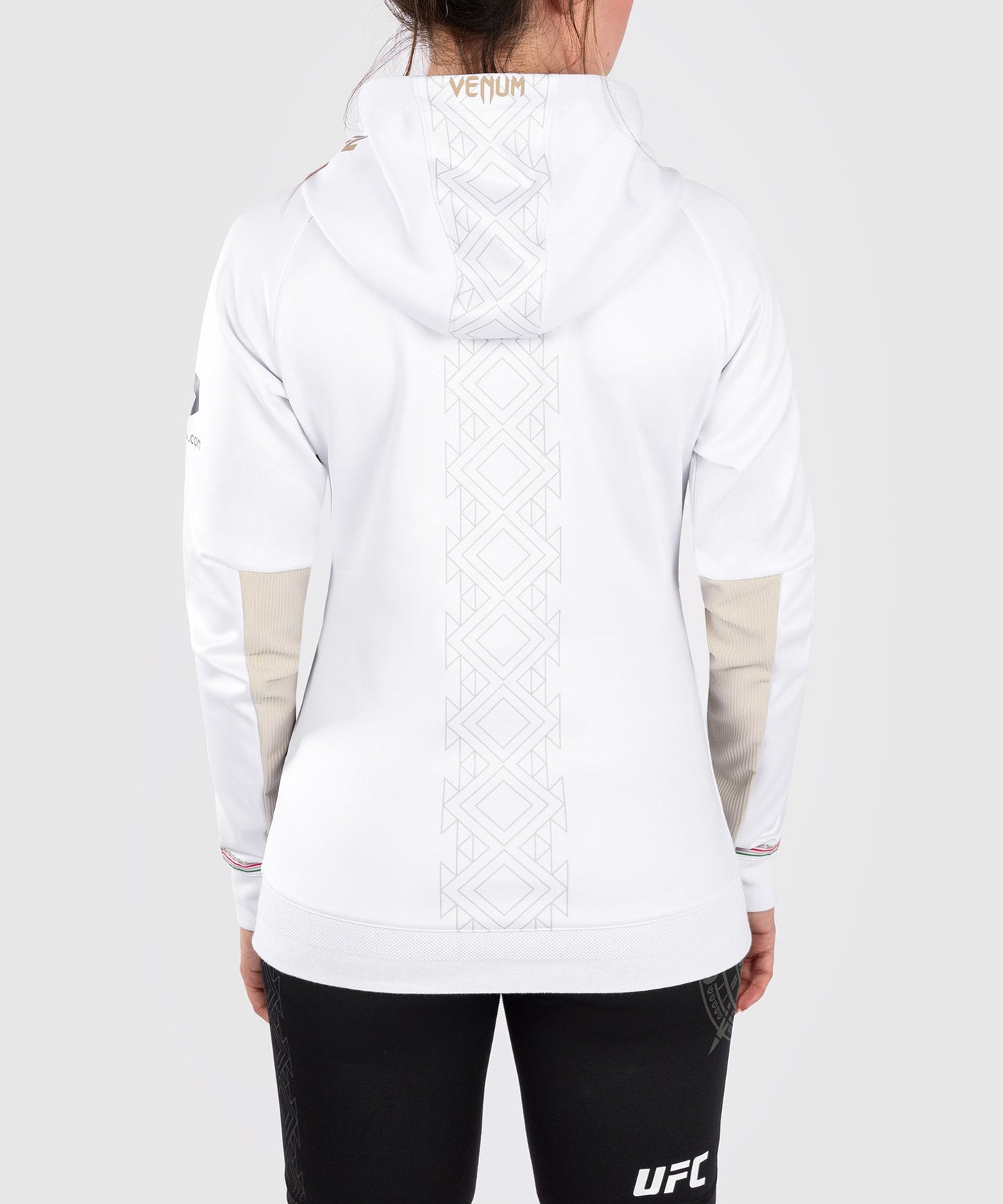 Noche UFC by Venum Authentic Fight Night Women's Hoodie - White