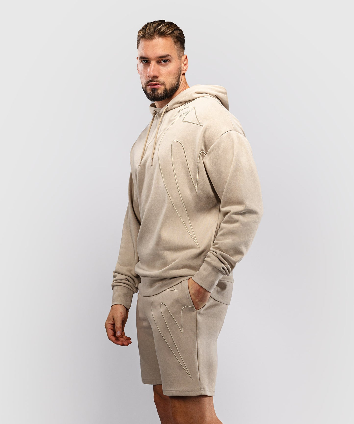 Sweat à capuche Venum Giant 3D – Beige
