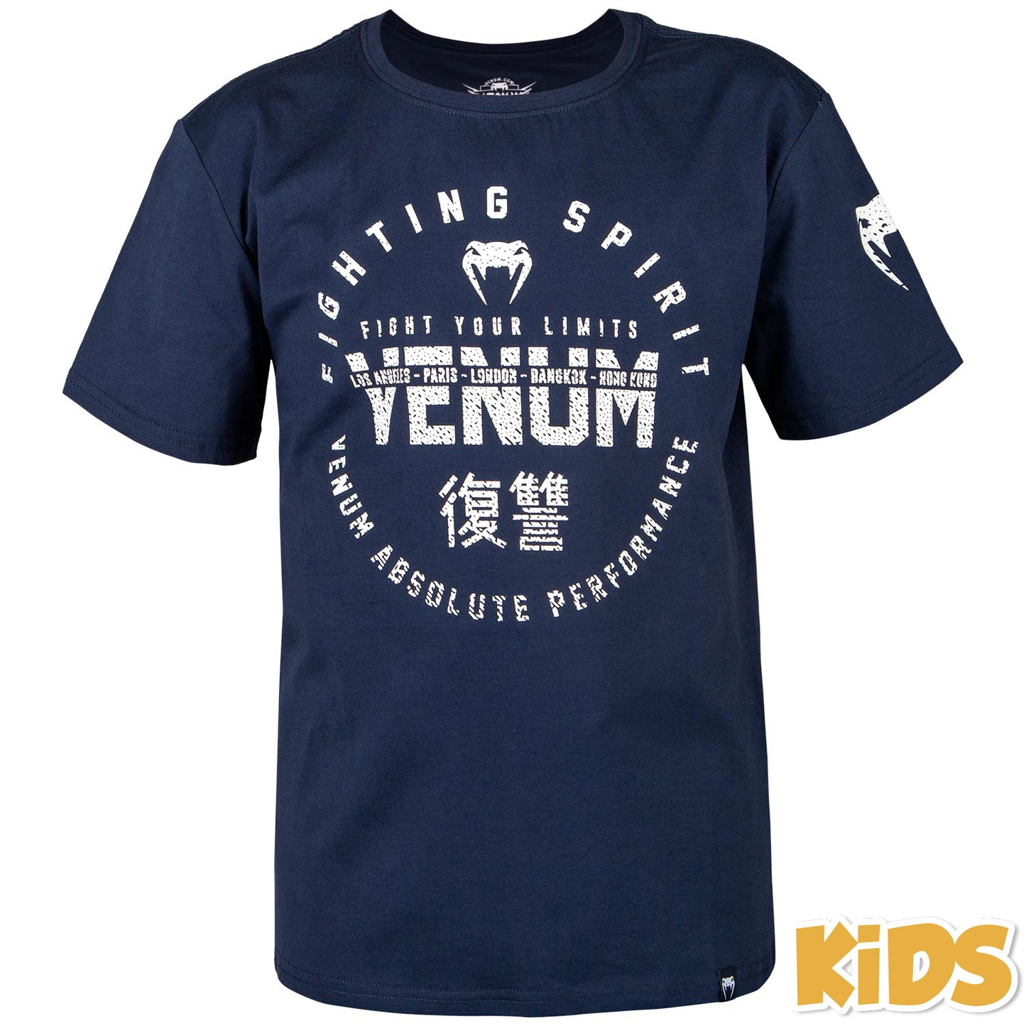 T-shirt Enfant Venum Signature Kids - Bleu Marine