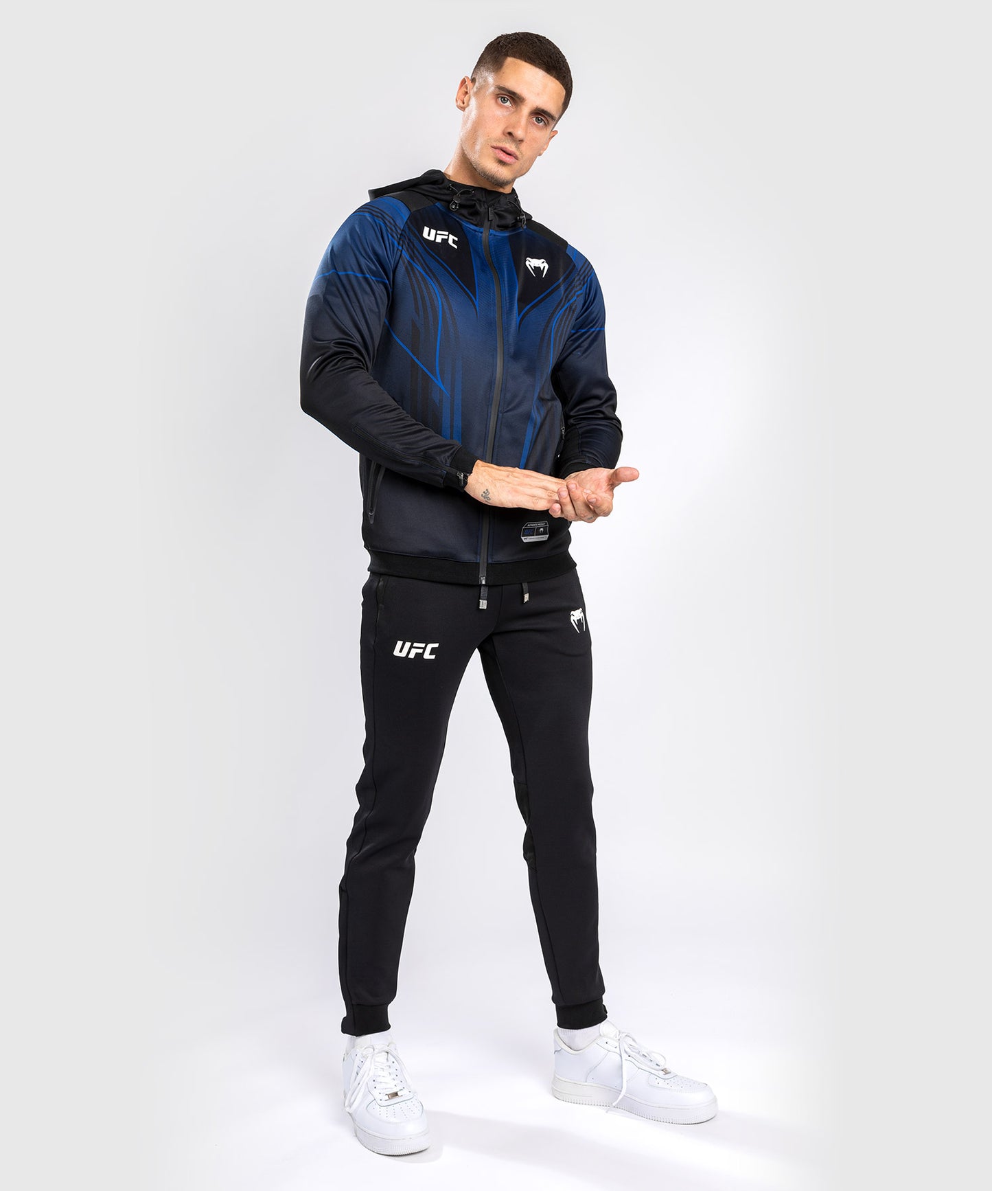 Sweatshirt à Capuche Homme UFC Venum Authentic Fight Night 2.0 - Midnight Edition