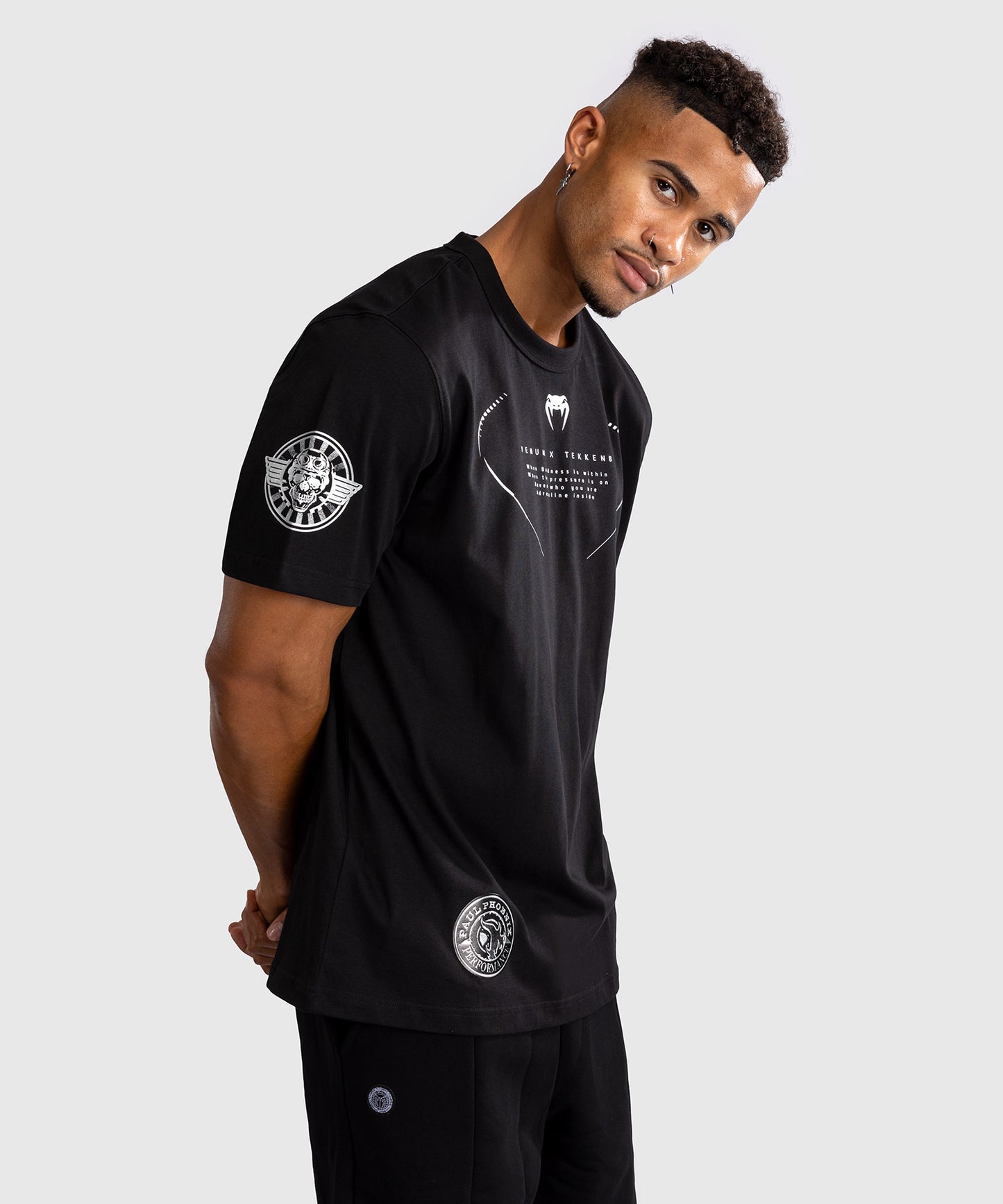 T-Shirt Venum x Tekken 8 - Paul Phoenix - Black