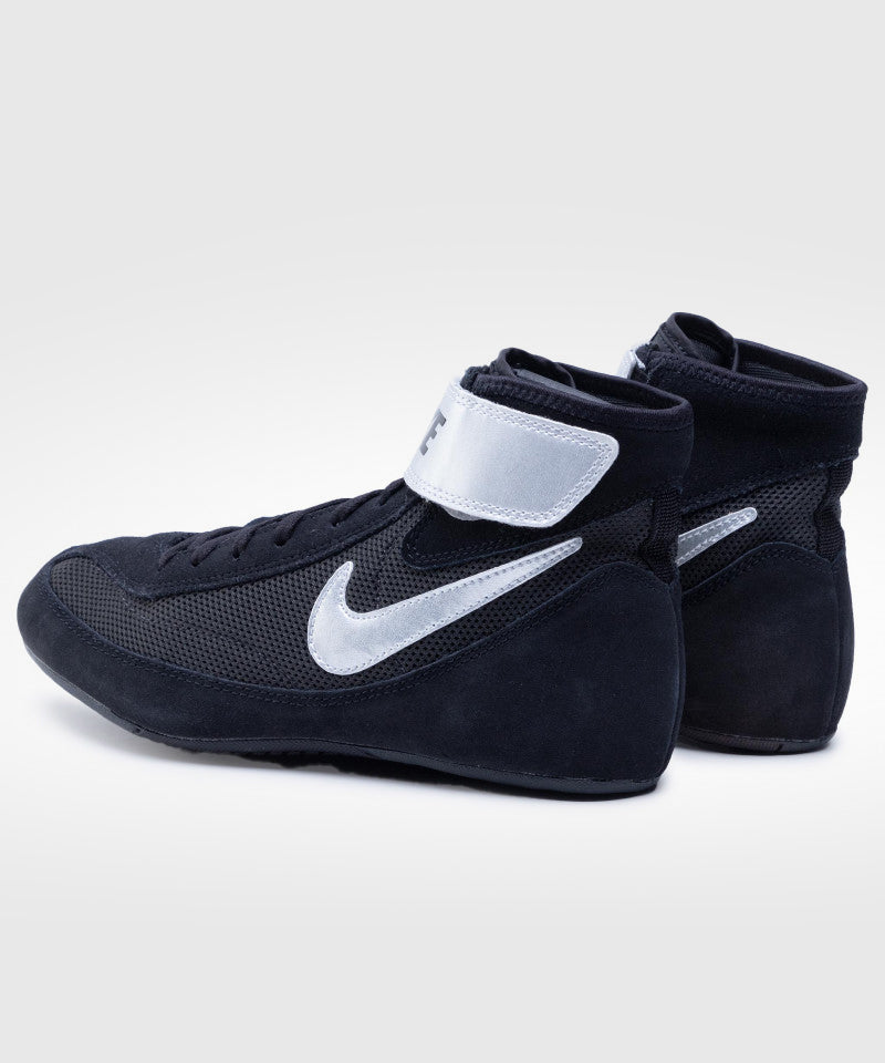 Nike Speedsweep VII Wrestling Shoes - Black/Silver