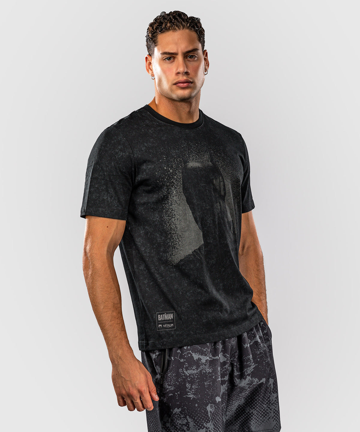 Venum x Batman Cotton T-Shirt - Black/Grey