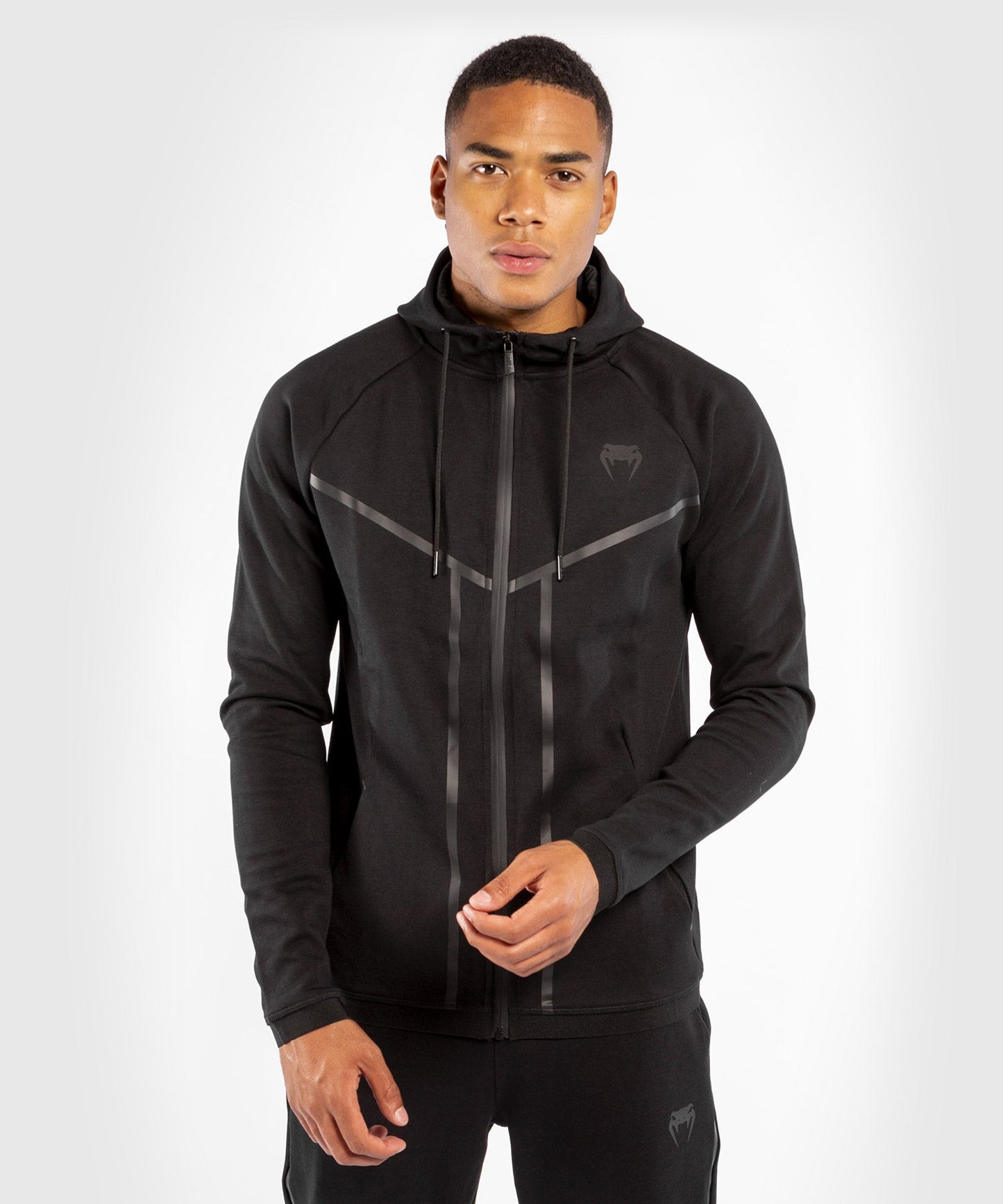 Venum Laser X Connect Sweatshirt - Schwarz/Schwarz
