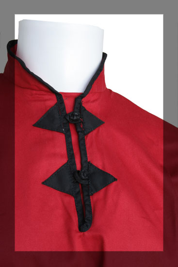 Veste de Kung-Fu Rouge FUJIMAE