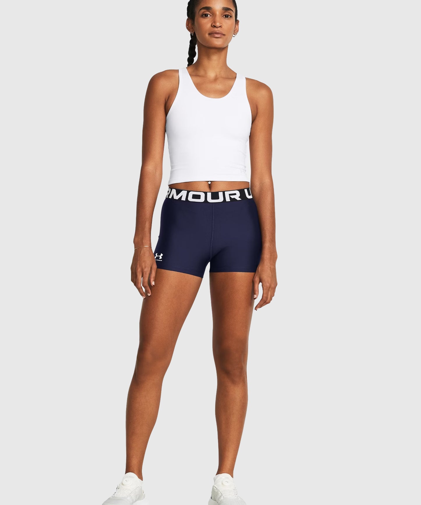 Shorty Under Armour Heatgear® Pour Femme - Bleu Marine