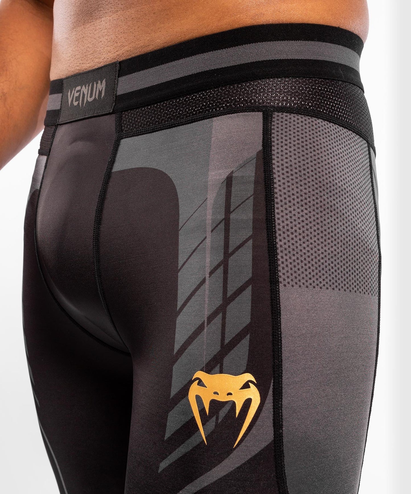 Venum Athletics Compression Pants - Black/Gold
