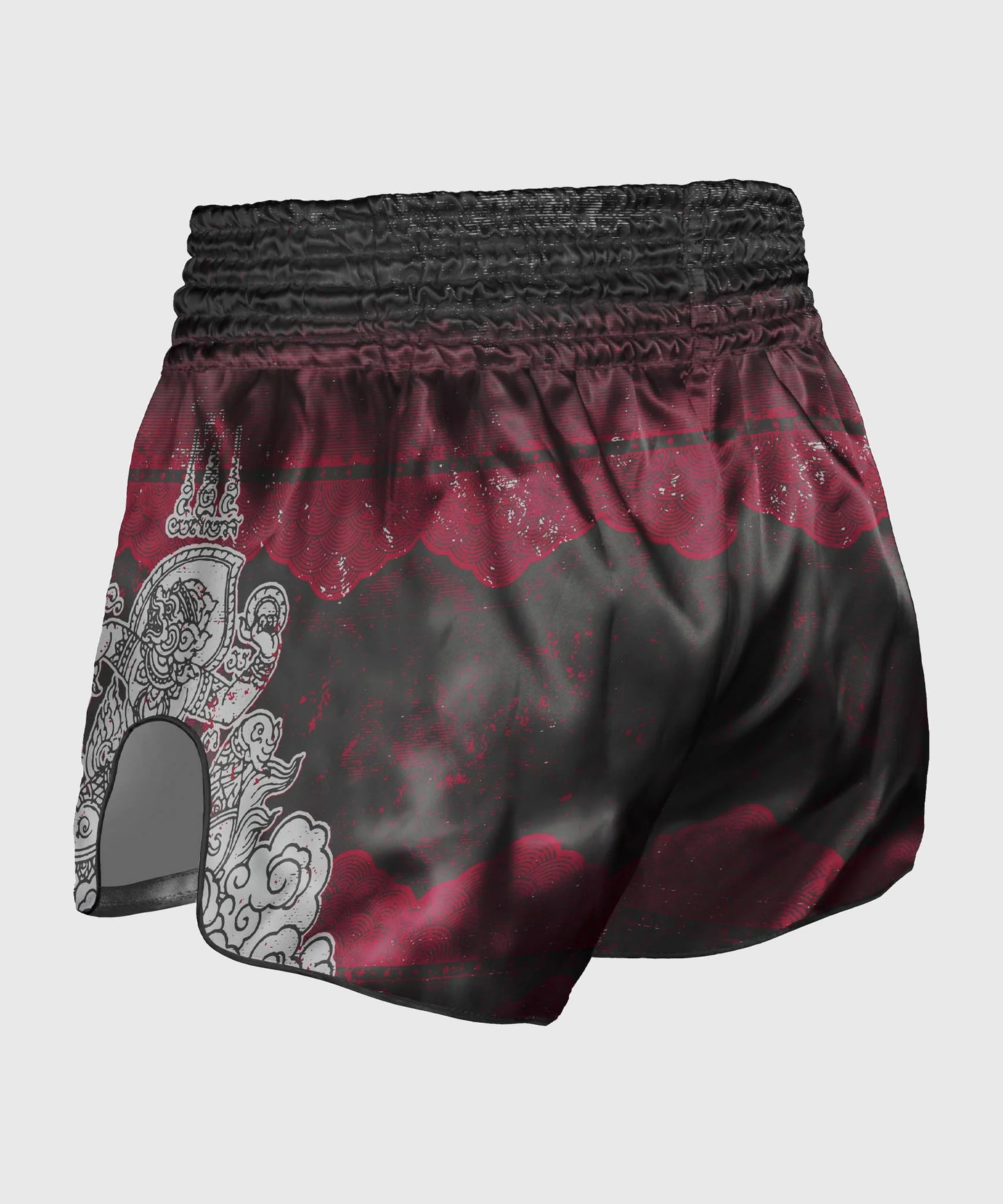 Hanuman 8 Weapons Muay Thai Shorts – Schwarz/Rot