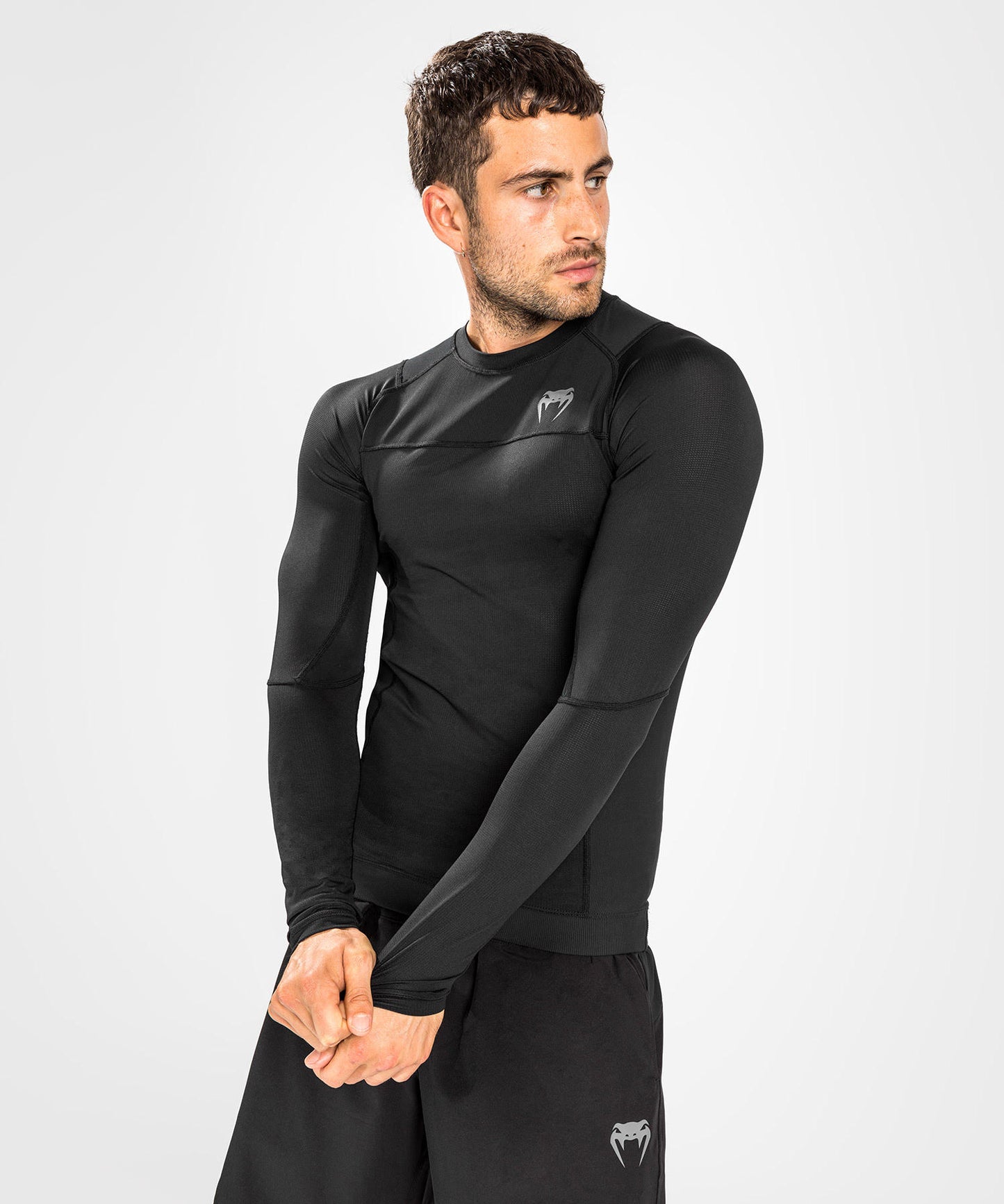 Rashguards Venum G-Fit Air à manches longues - Noir