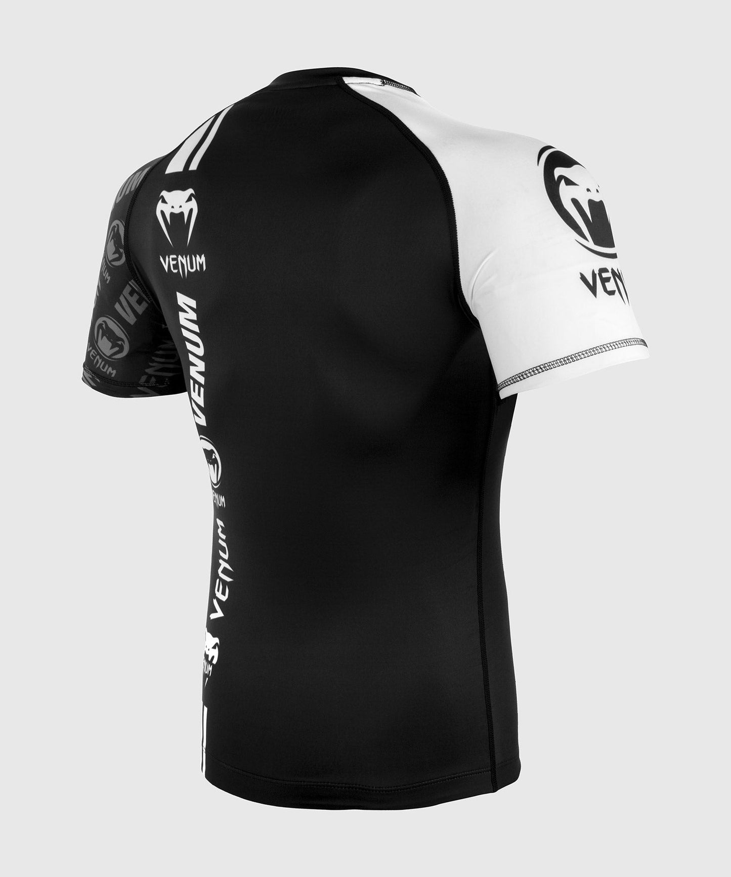 Rashguard Venum Logos - Noir/Blanc
