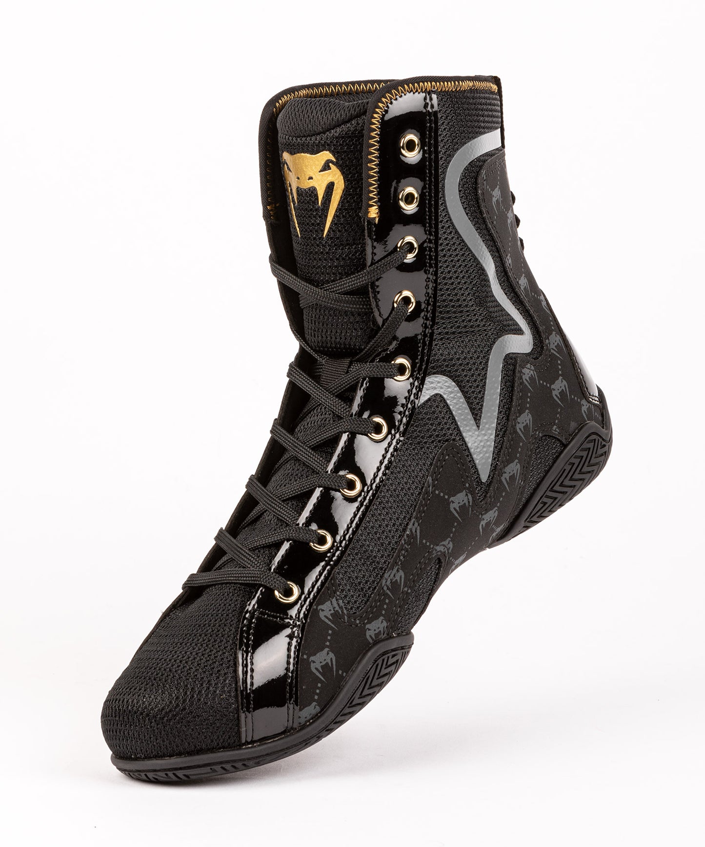 Venum Elite Evo Monogram Boxing Schuh - Schwarz
