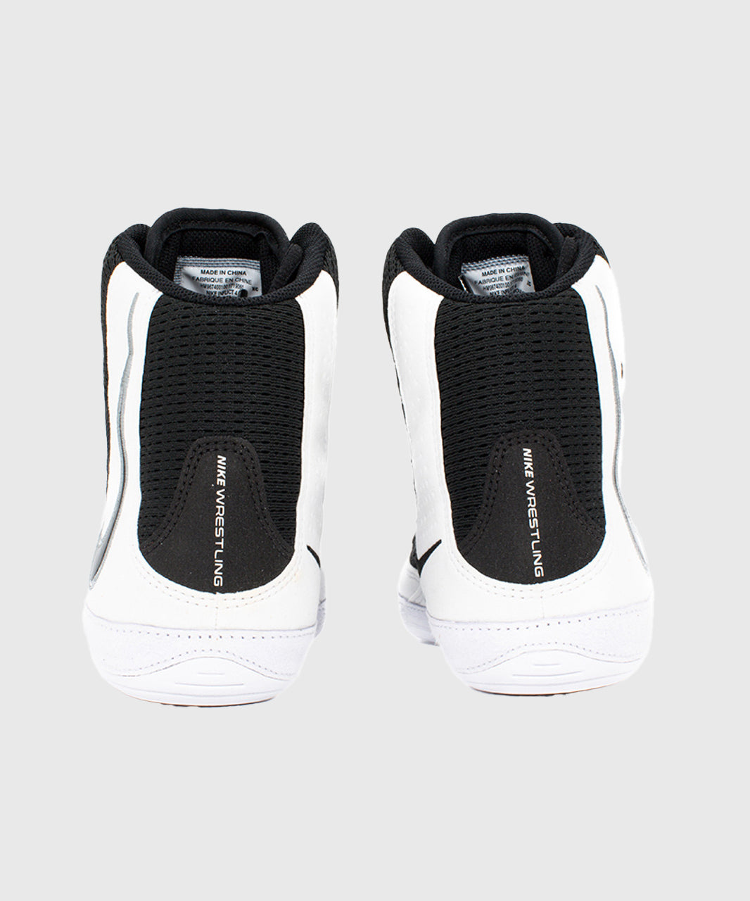 Nike Inflict 4 Wrestling Shoes - Black/White