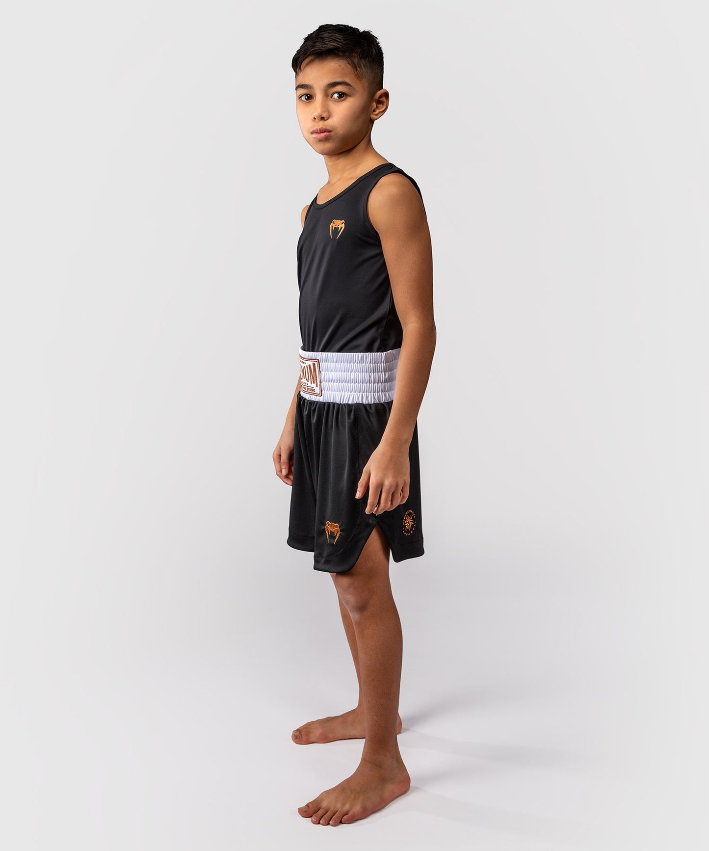 Short de Boxe Venum Classic Pour Enfants – Noir/Or